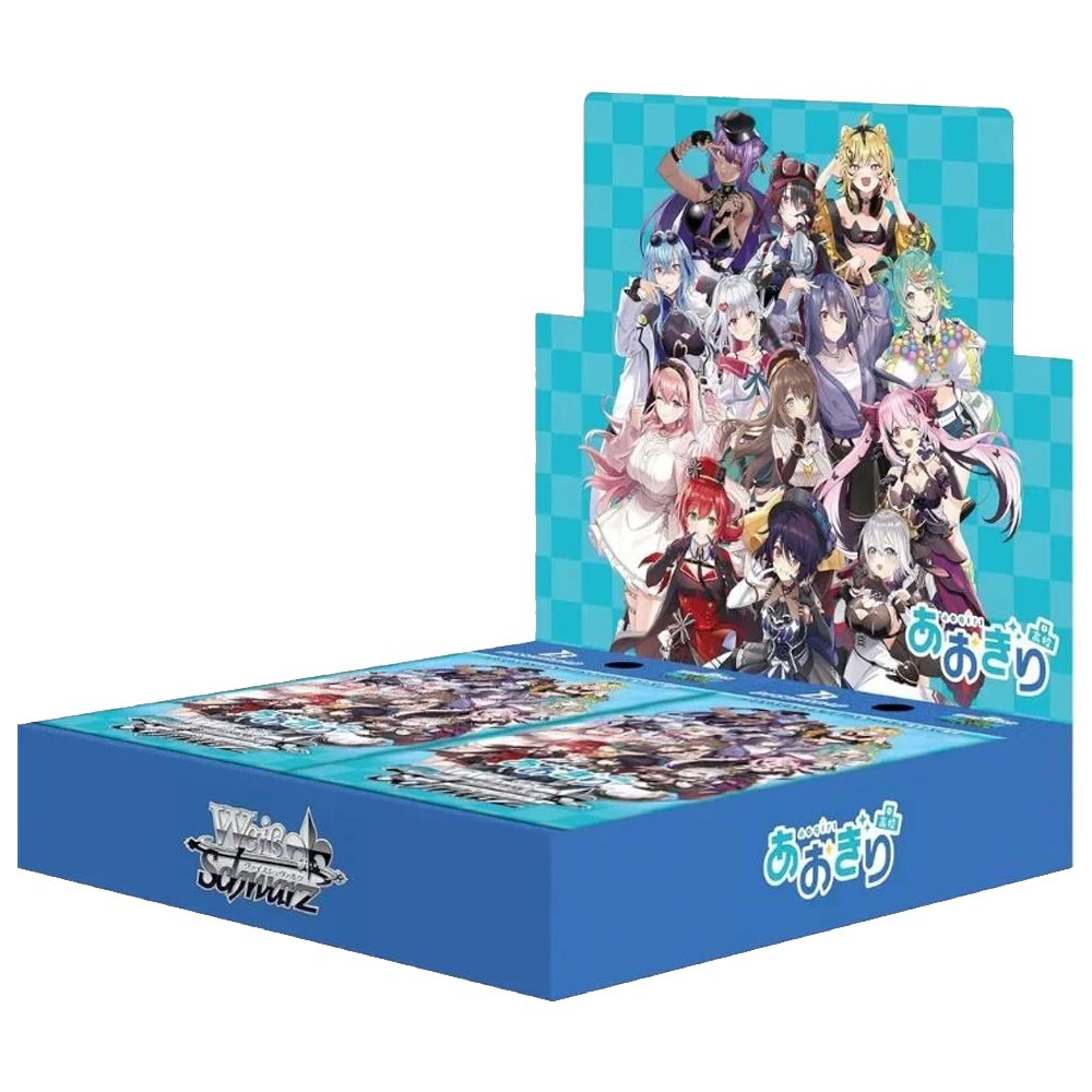 Bushiroad Sammelkarte Weiss & Schwarz Aogiri VTube High School Booster Display Japanisch