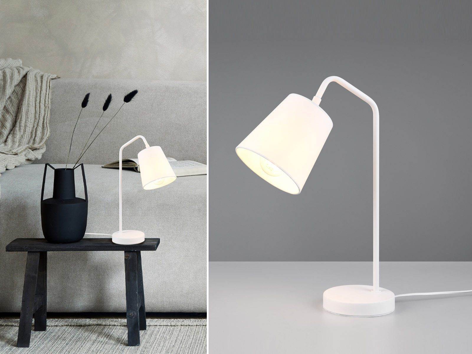 Reality Leuchten LED Nachttischlampe, Dimmfunktion, LED günstig online kaufen