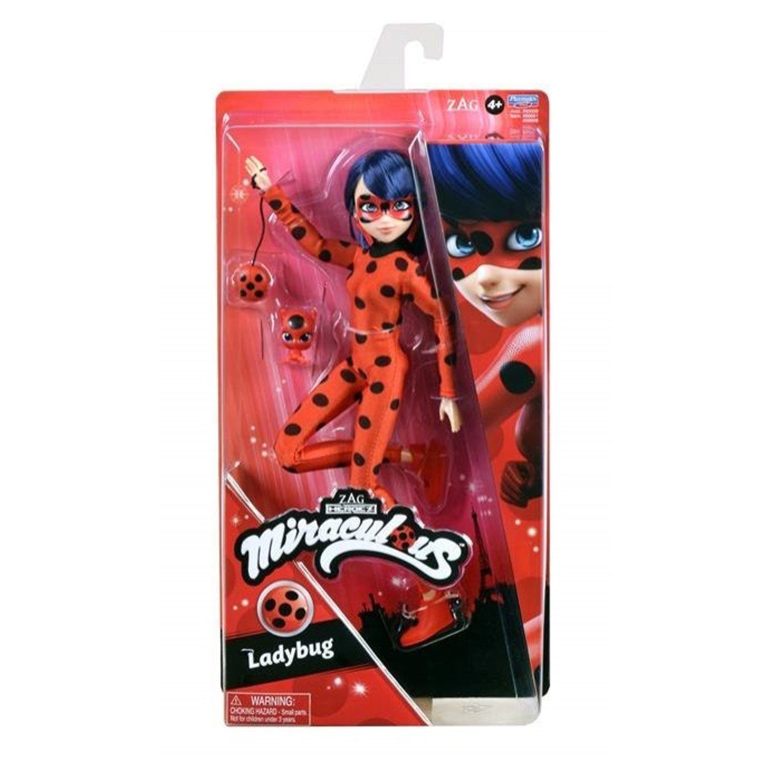 Playmates Toys Anziehpuppe 50001, Miraculous Marinette Spielpuppe Ladybug