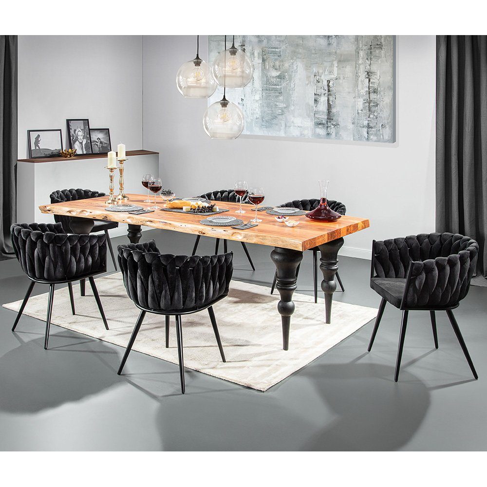 Lomadox Essgruppe »TARRAS123«, (SparSet), Esszimmer Sitzgruppe 240 cm