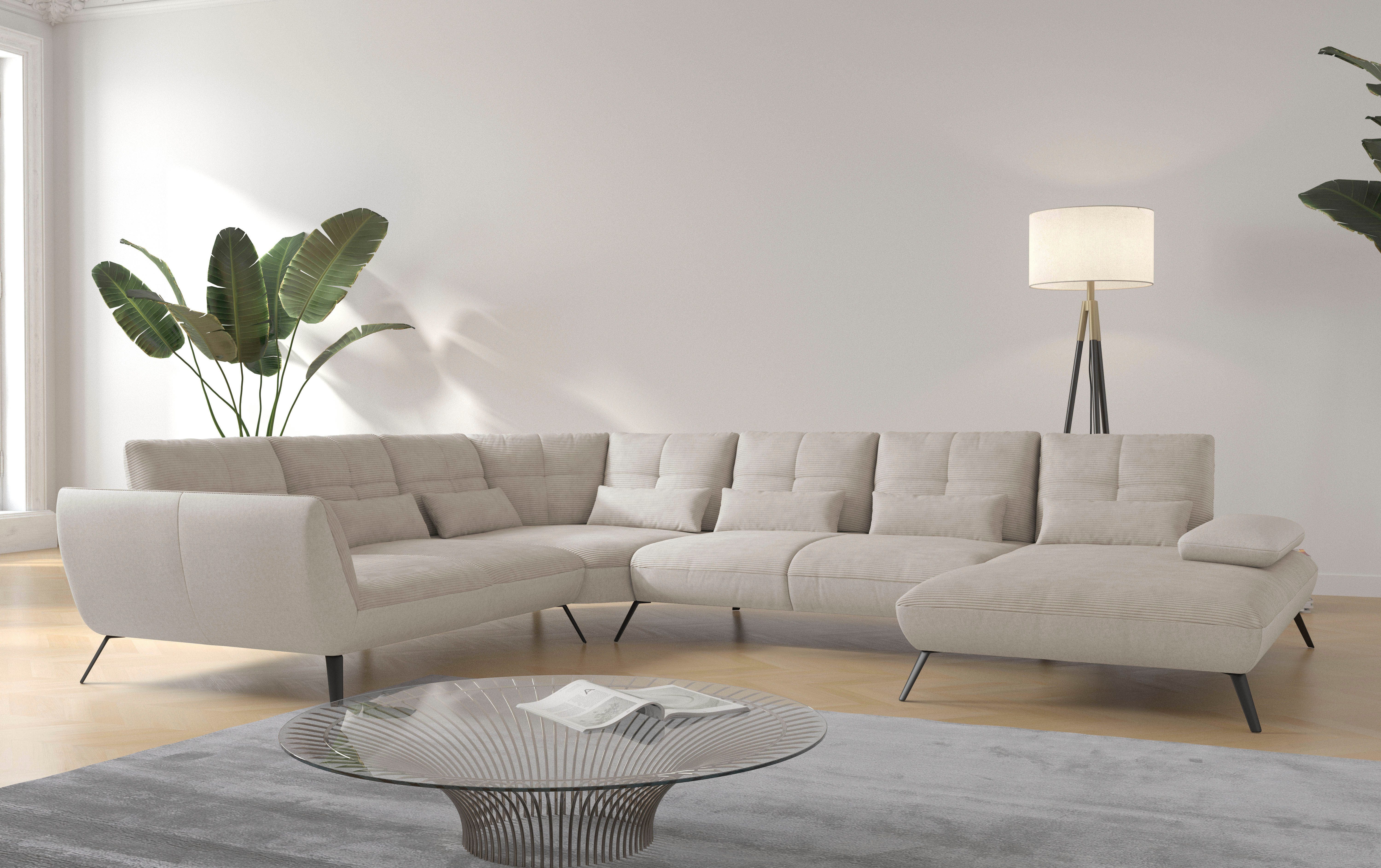 Wohnlandschaft Mikado U-Form