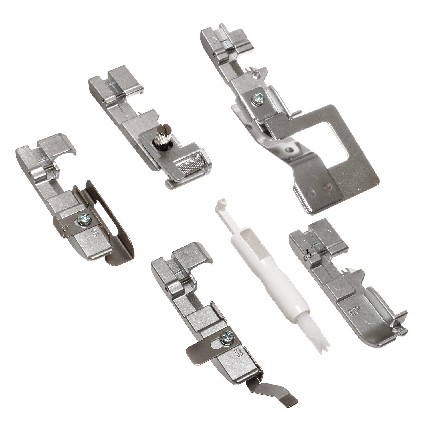 Overlock-Nähmaschine Overlockfuß-Set