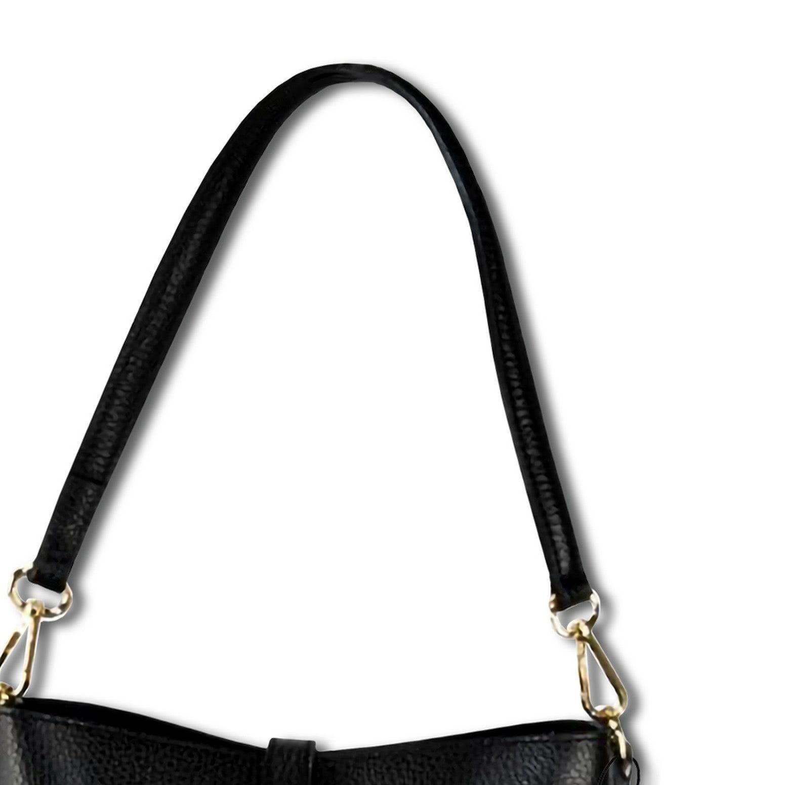 FLORENCE Umhängetasche Florence Damen Umhängetasche Leder Tasche (Umhängetasche), Damen Leder Umhängetasche, schwarz ca. 23cm