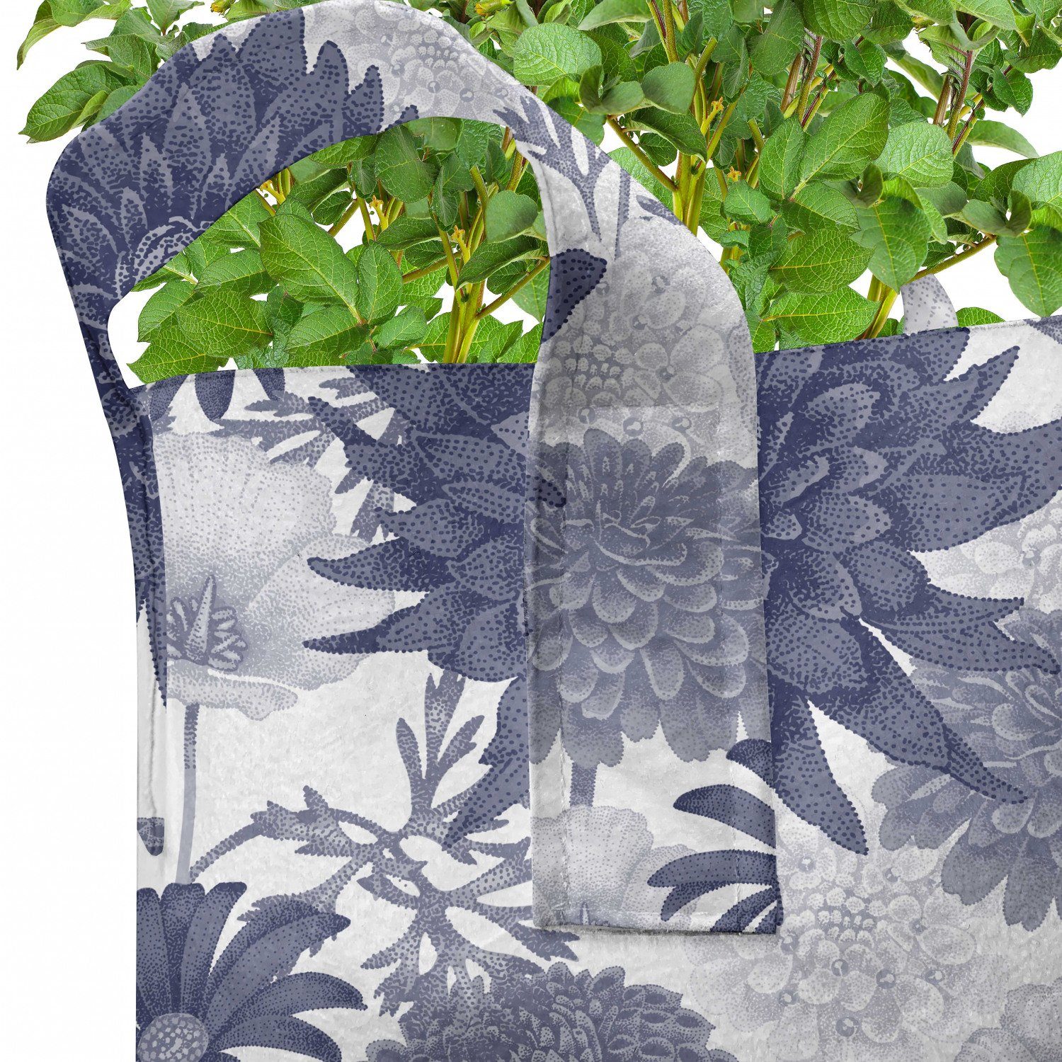 Abakuhaus Pflanzkübel hochleistungsfähig Paint Jahrgang Stofftöpfe Griffen mit für Digital Gepunktete Pflanzen