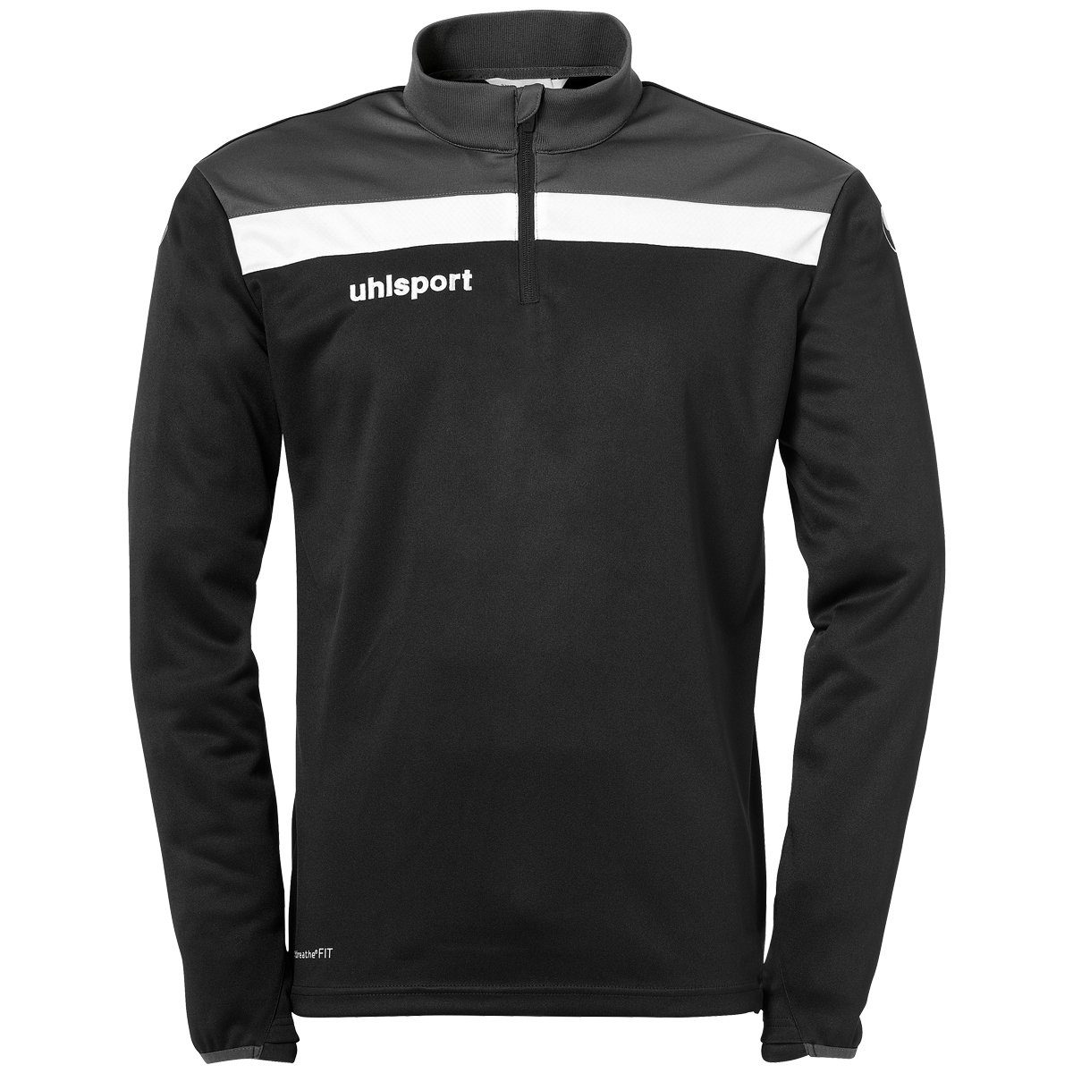 uhlsport Trainingspullover uhlsport 1/4 ZIP TOP OFFENSE 23 schwarz/anthra/weiß