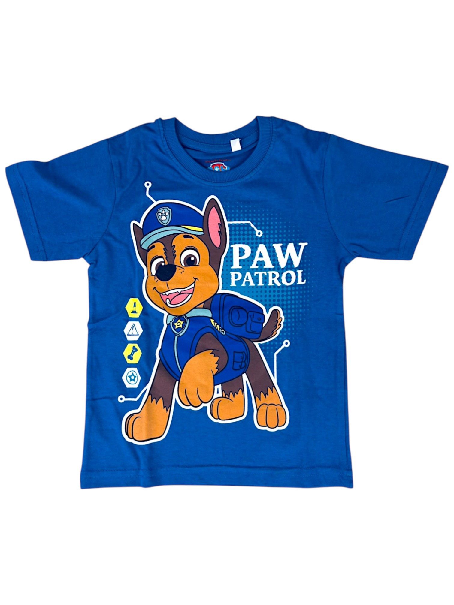 PAW PATROL Schlafanzug Chase (2 tlg) Pyjama Set kurz -Jungen Shorty Gr. 98 - 128 cm
