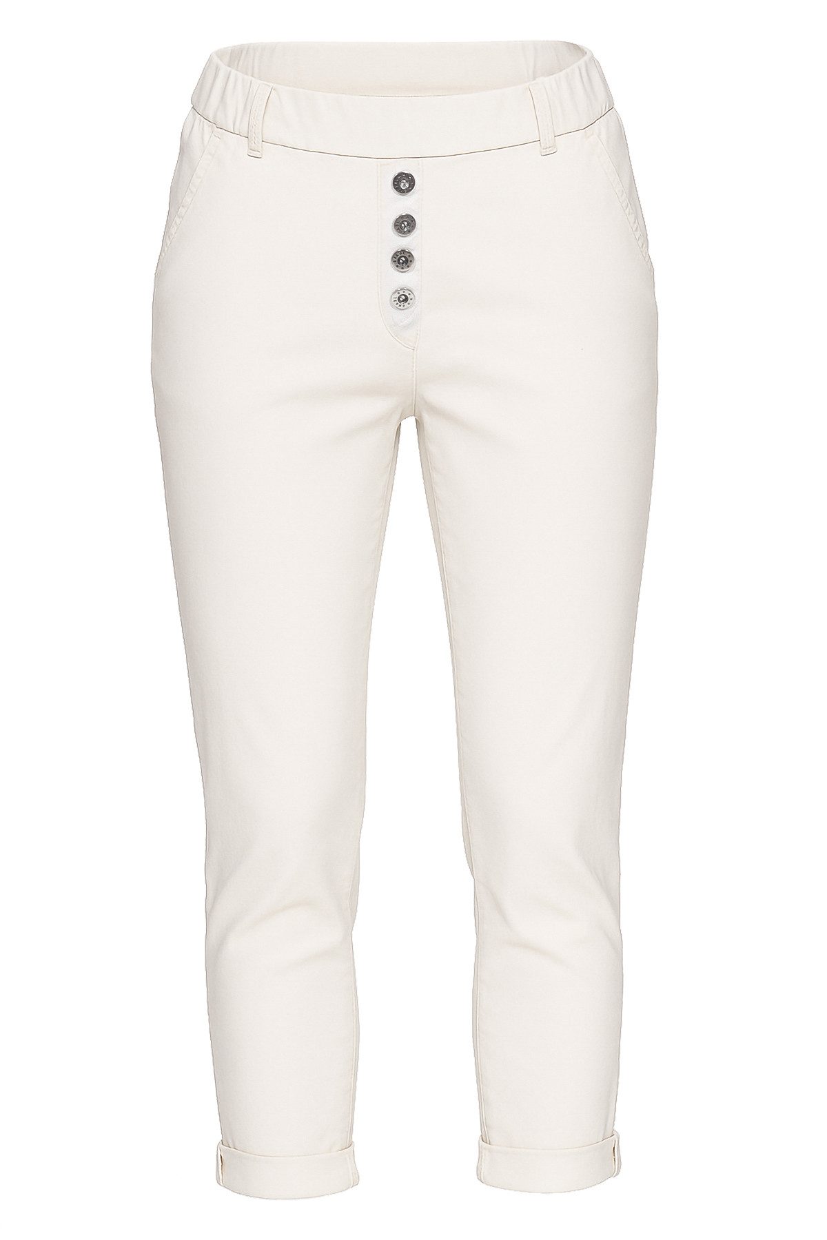 OriginalYou Schlupfhose Damen Stretch Freizeithose Stoffhose moderner Knitt günstig online kaufen