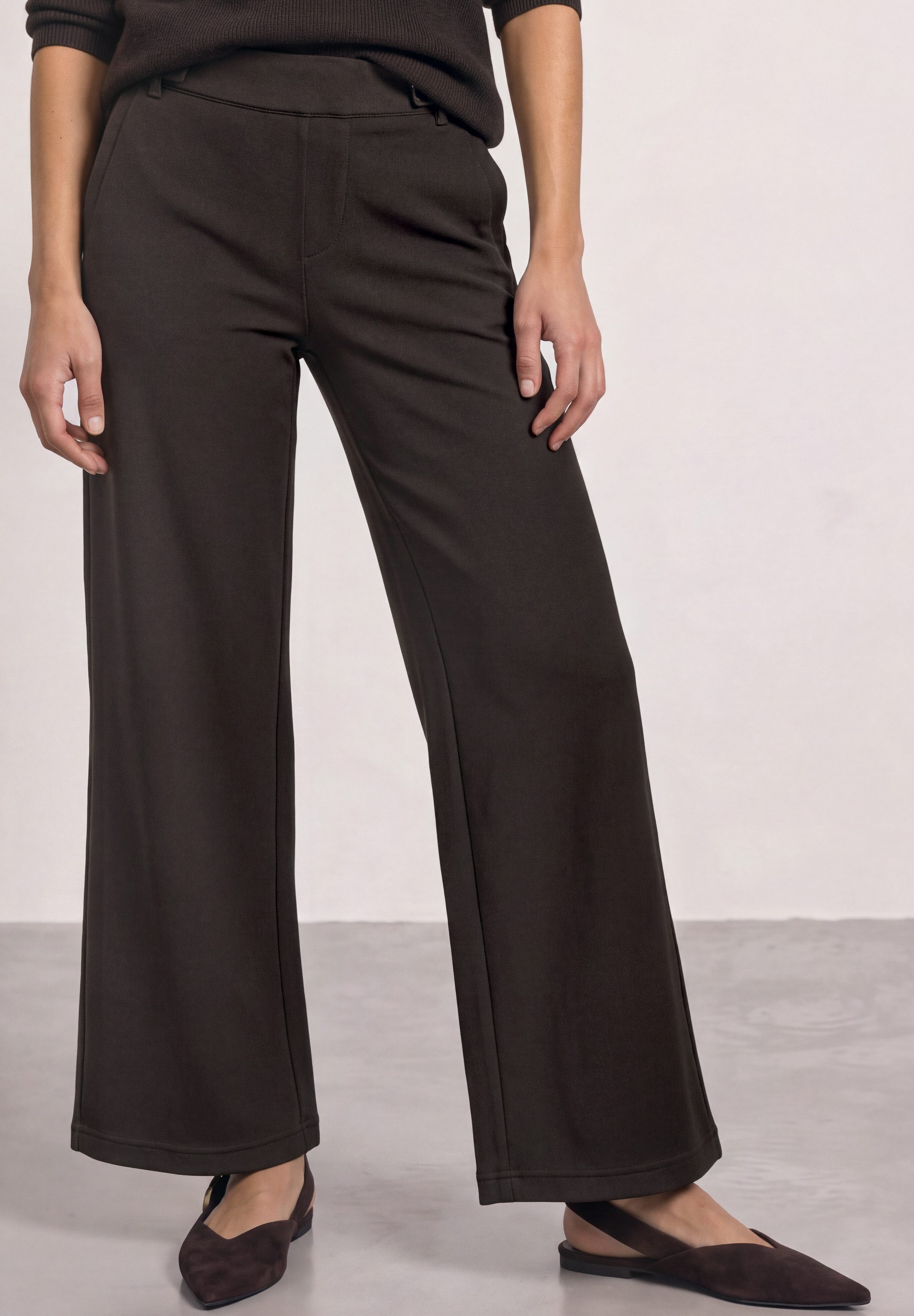 STREET ONE Stoffhose mit Wide Legs
