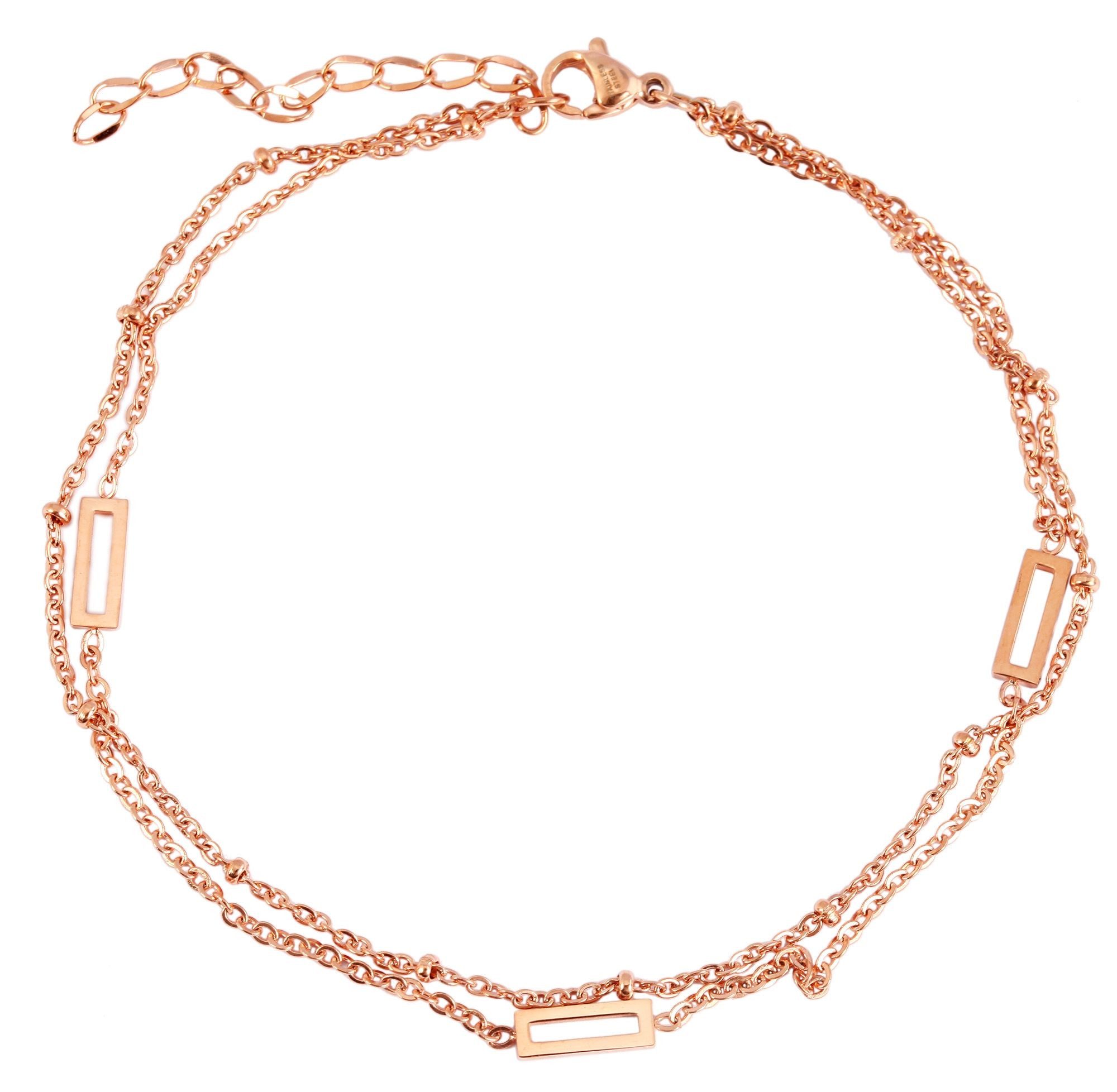 Armband Armband aus Edelstahl 24+5 cm