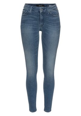 Replay Skinny-fit-Jeans LUZIEN POWERSTRETCH-DENIM mit Used-Effekten