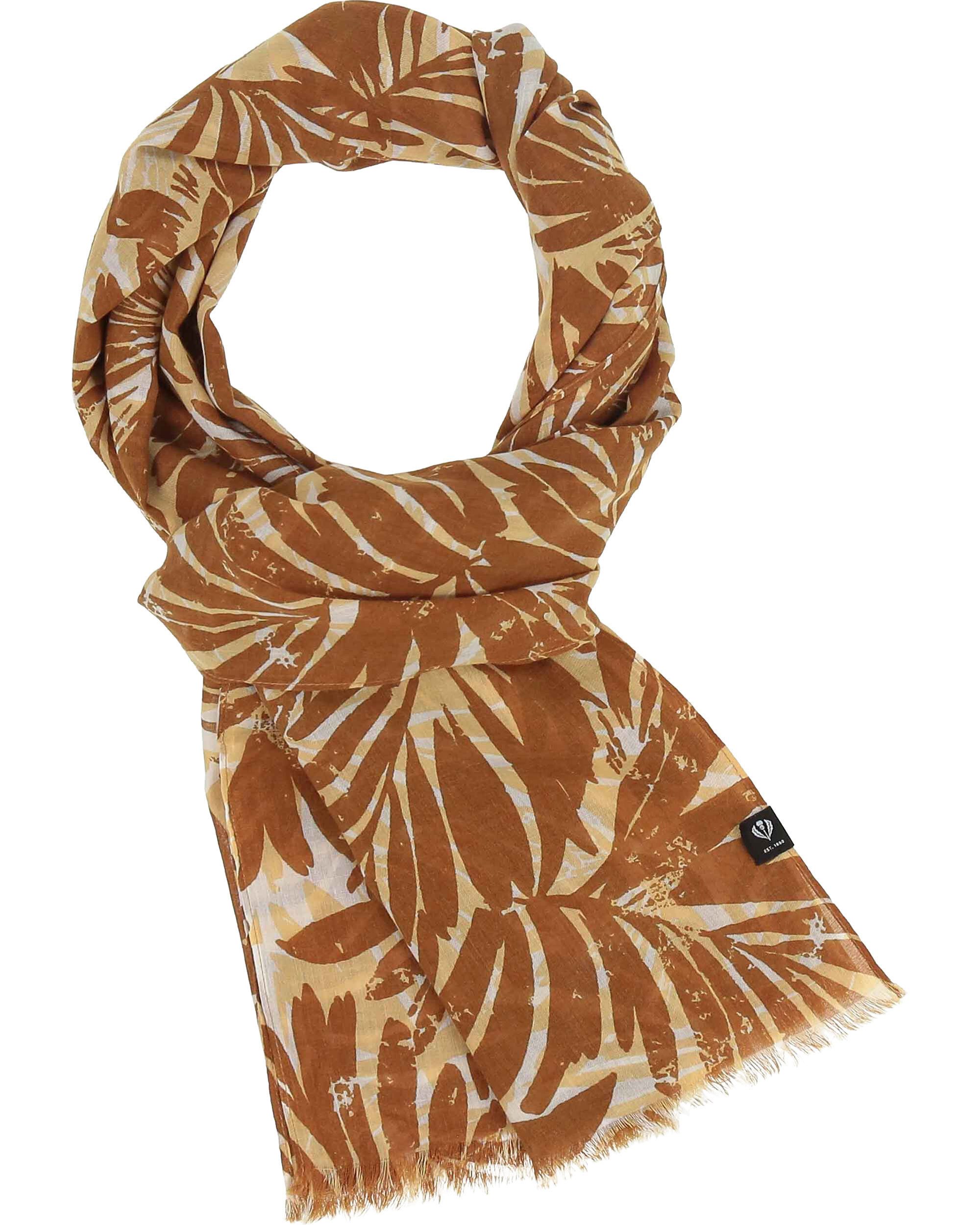 Fraas Modeschal Schal mit Palmenblatt-Design aus reiner Baumwolle, (keine)