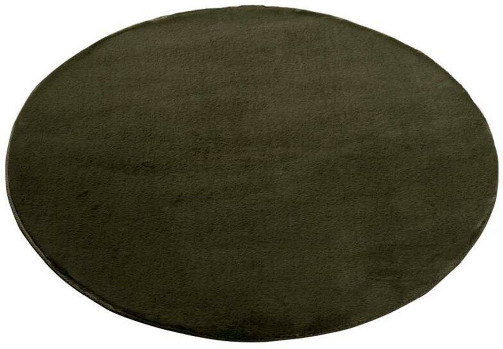 Carpet City Hochflor-Teppich TOPIA400, rund, Höhe: günstig online kaufen