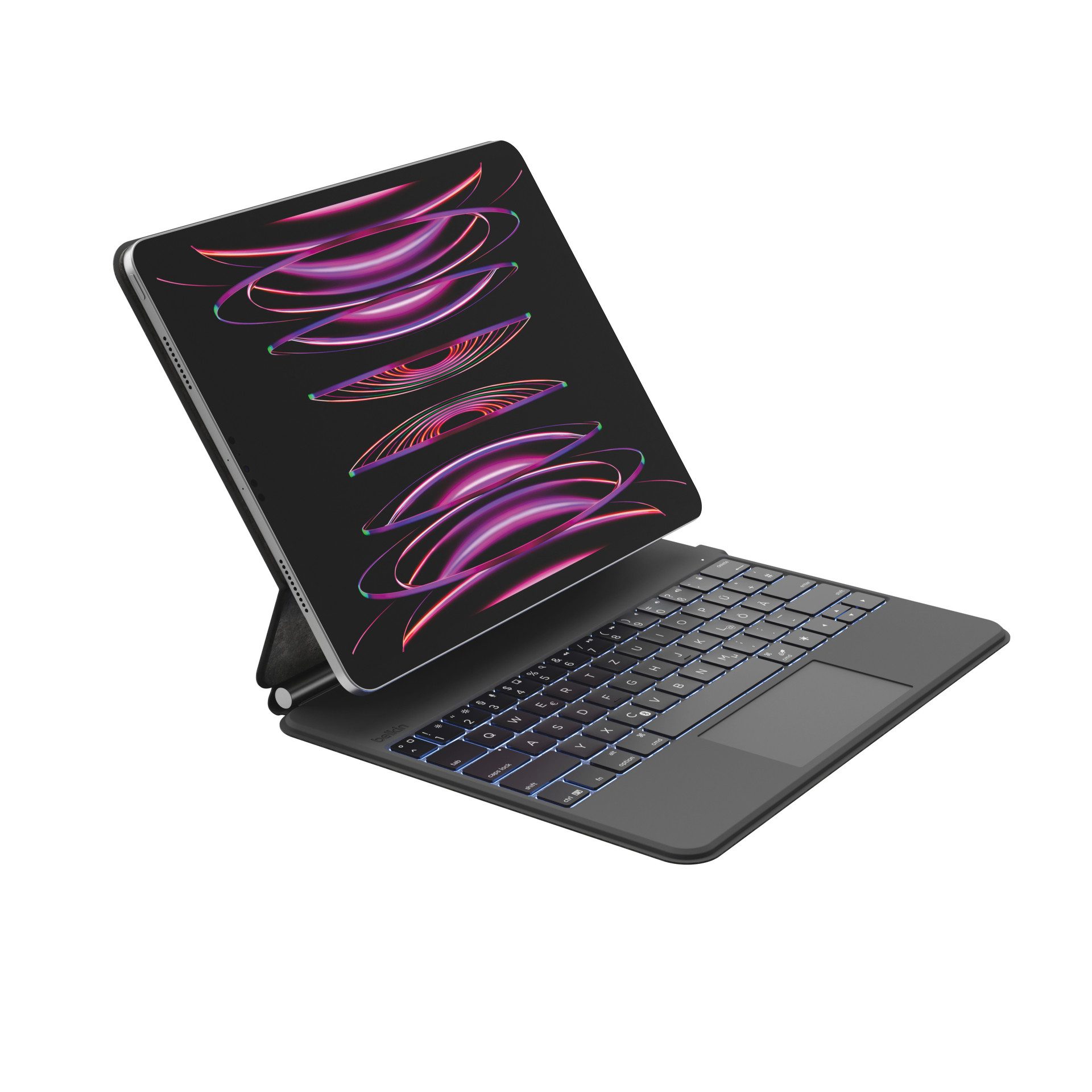 Belkin Pro Tastatur mit Hülle für Apple iPad Pro (12,9 Zoll) Wireless-Tastatur