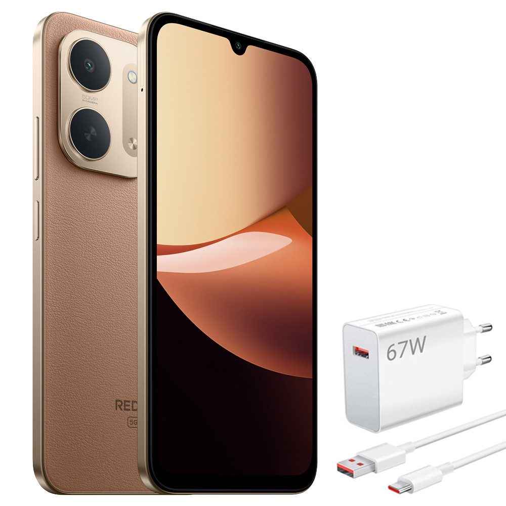 Xiaomi Redmi 17C 5G 4+128GB Smartphone & 67W HyperCharge Handy (17,25 cm, 50 MP Kamera)