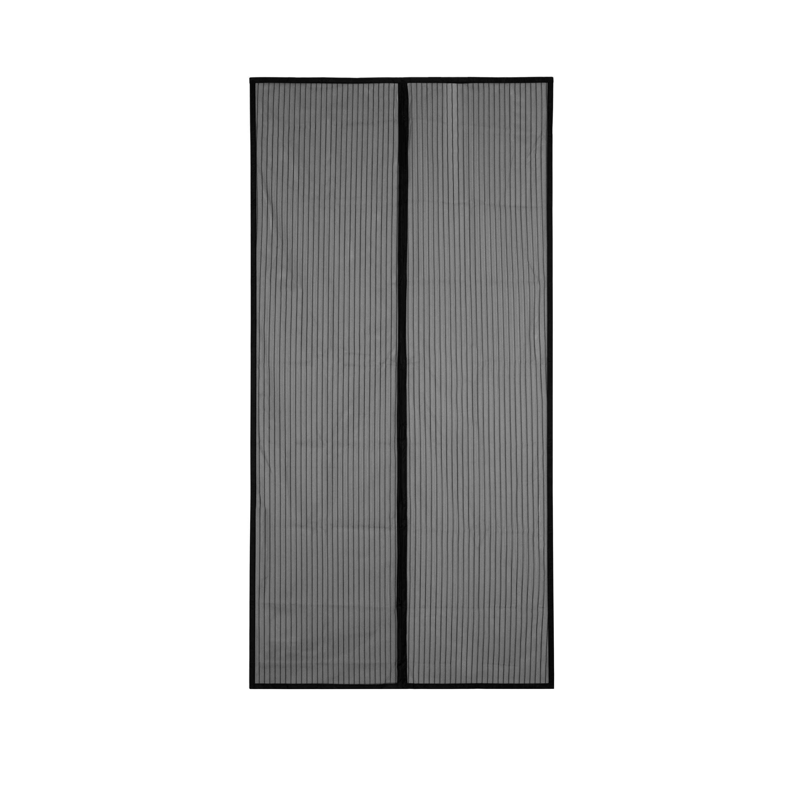 APANA Insektenschutz-Vorhang Fliegengitter Magnetvorhang Magnetisch Vorhang Türvorhang Balkontür, Farbe:schwarz,Größe (Breite x Höhe):120 x 240 cm