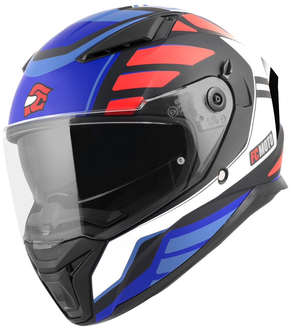 FC-Moto Motorradhelm FF130SV Cavion Helm, Vorbereitet Für Pinlockscheibe,herausnehmbares Innenfutter,integr