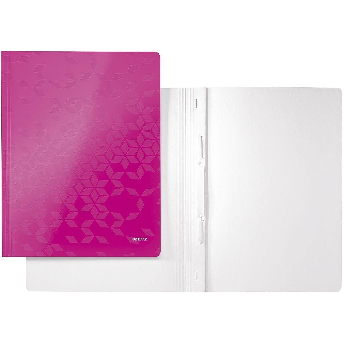 LEITZ Hefter WOW 3001, laminiert, Format DIN A4, bis 250 Blatt