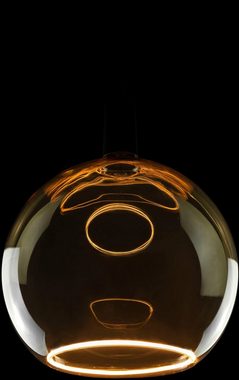 SEGULA LED-Leuchtmittel LED Floating Globe 300 gold, E27, 1 St., Extra-Warmweiß, LED Floating Globe 300 gold, E27, 5W, CRI 90, dimmbar