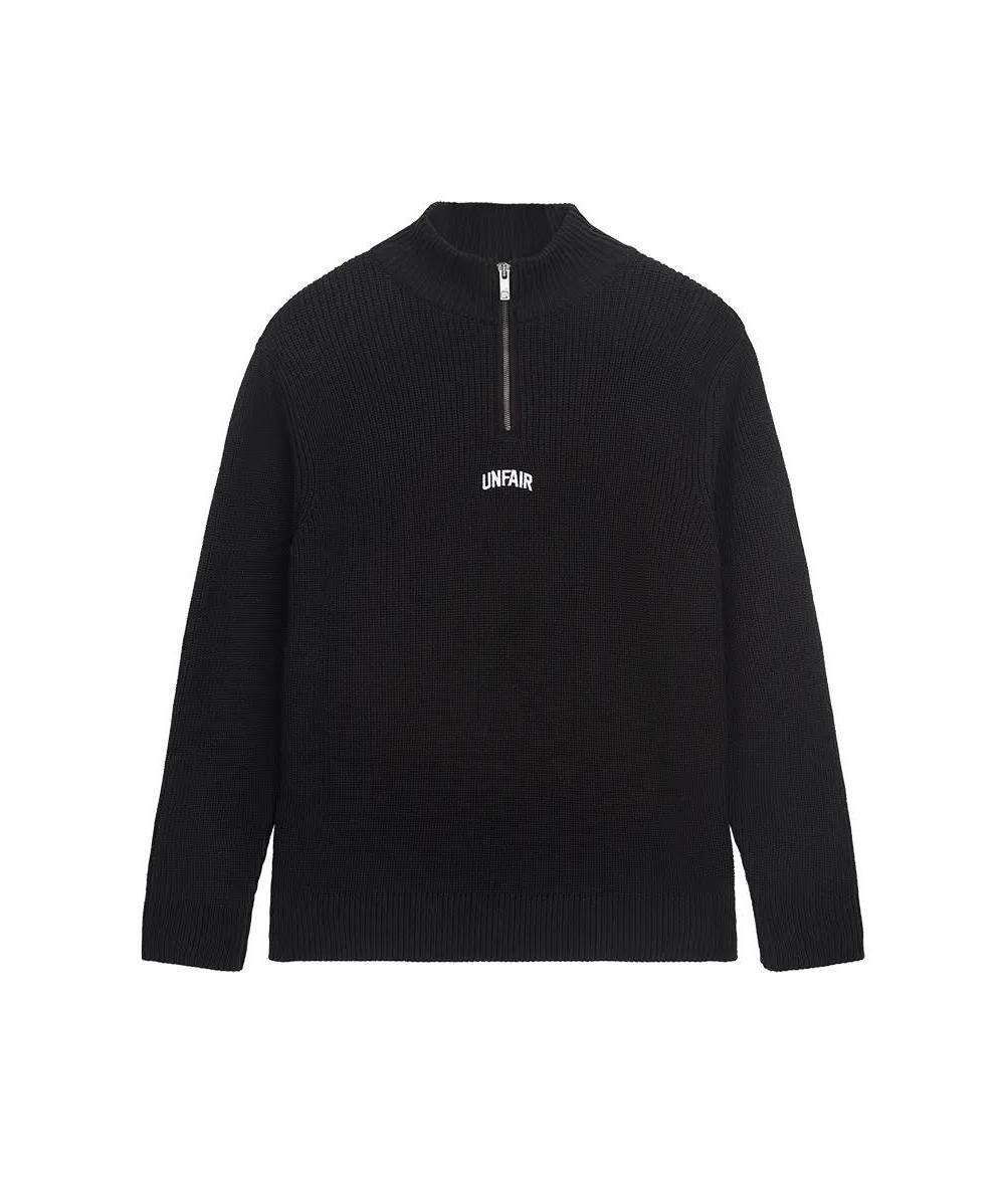 Unfair Athletics Strickpullover Pullover Unfair Athletics Heavy Knitted Halfzip