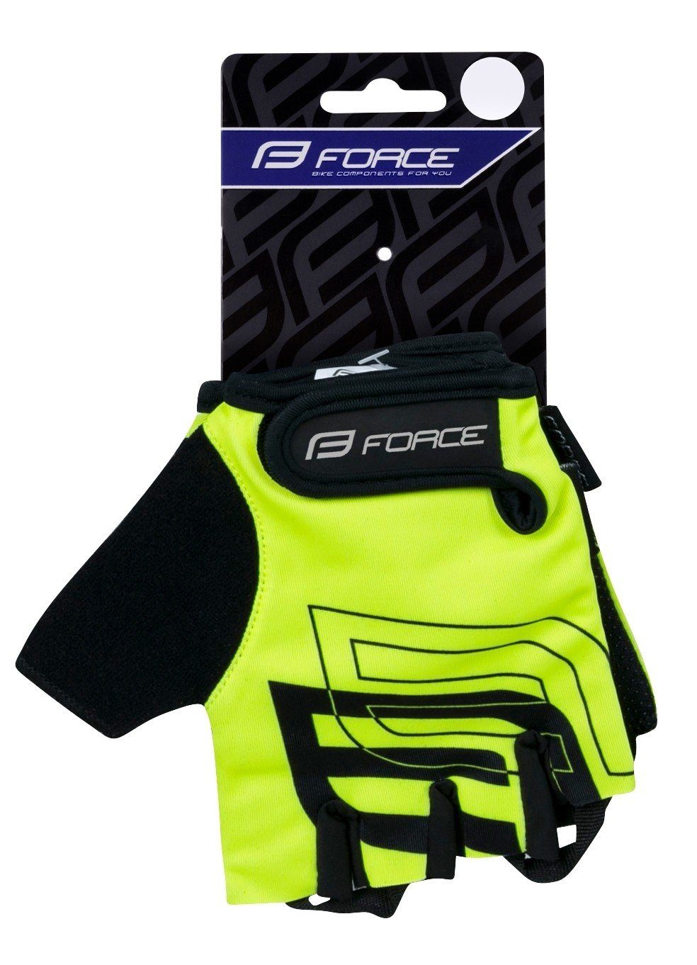 SPORT Handschuhe fluor FORCE FORCE Fahrradhandschuhe