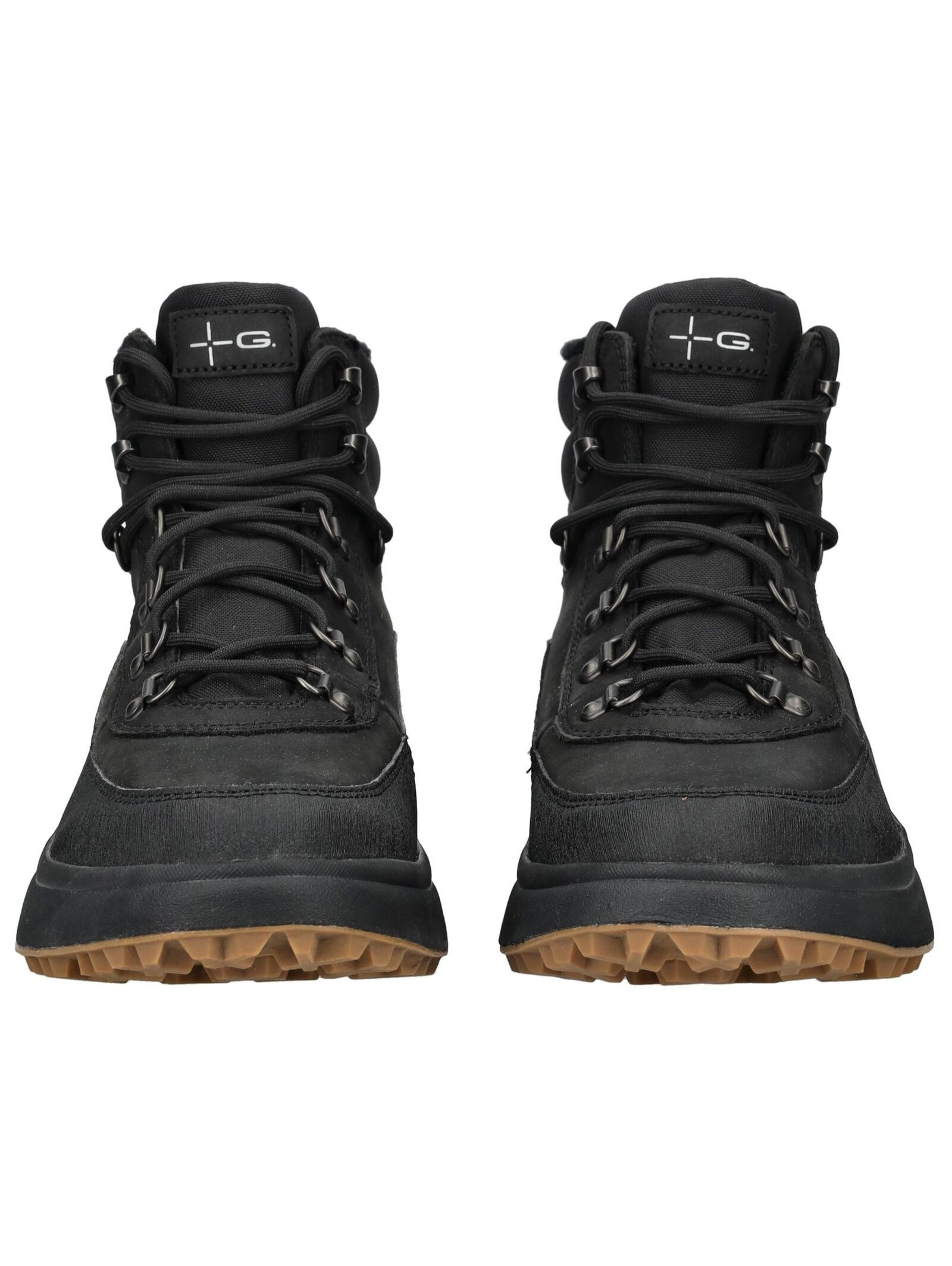 Geox Geox Stiefelette Leder/Textil Schnürstiefelette