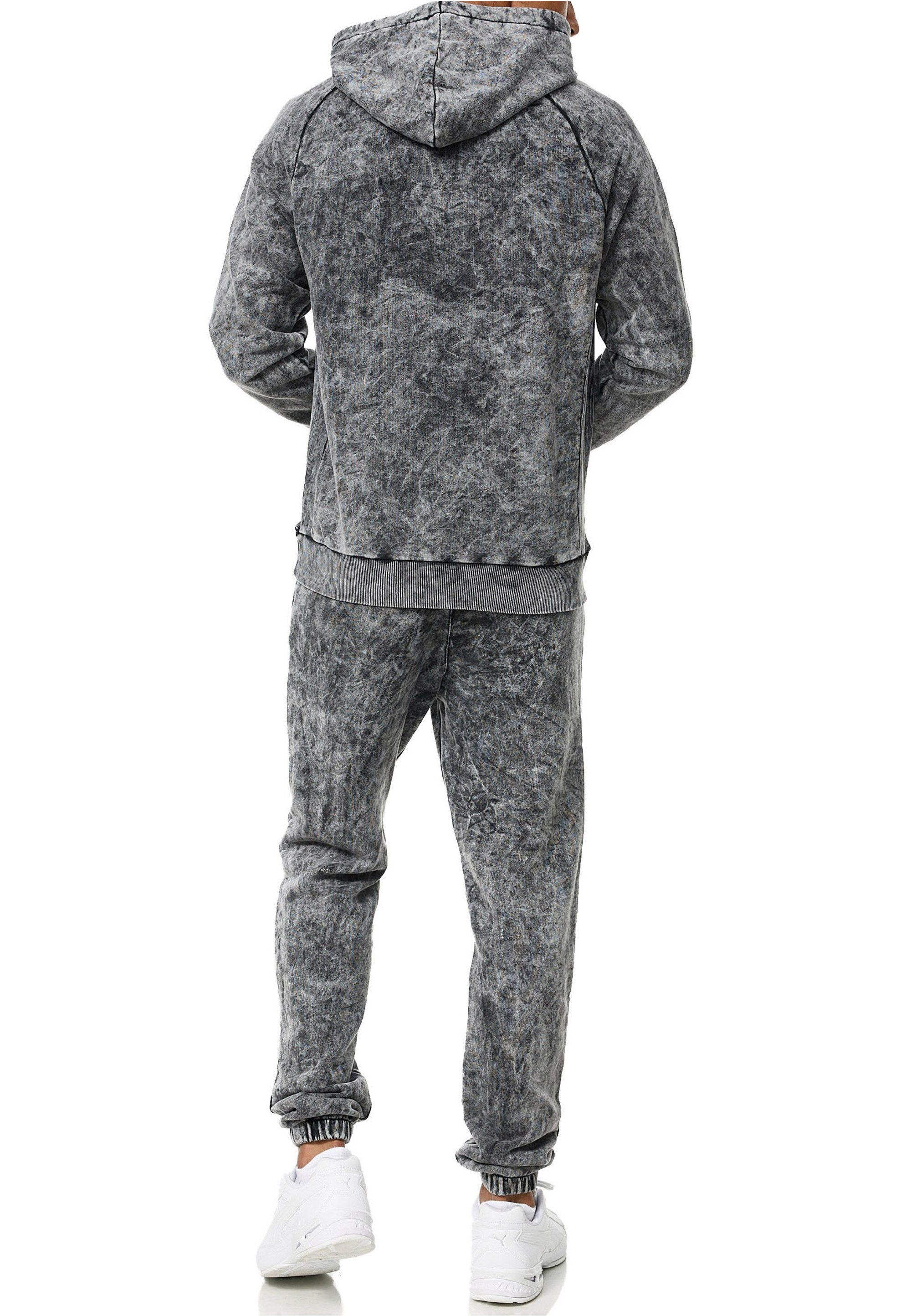 Rusty Neal Kapuzensweatshirt in verwaschenem Design