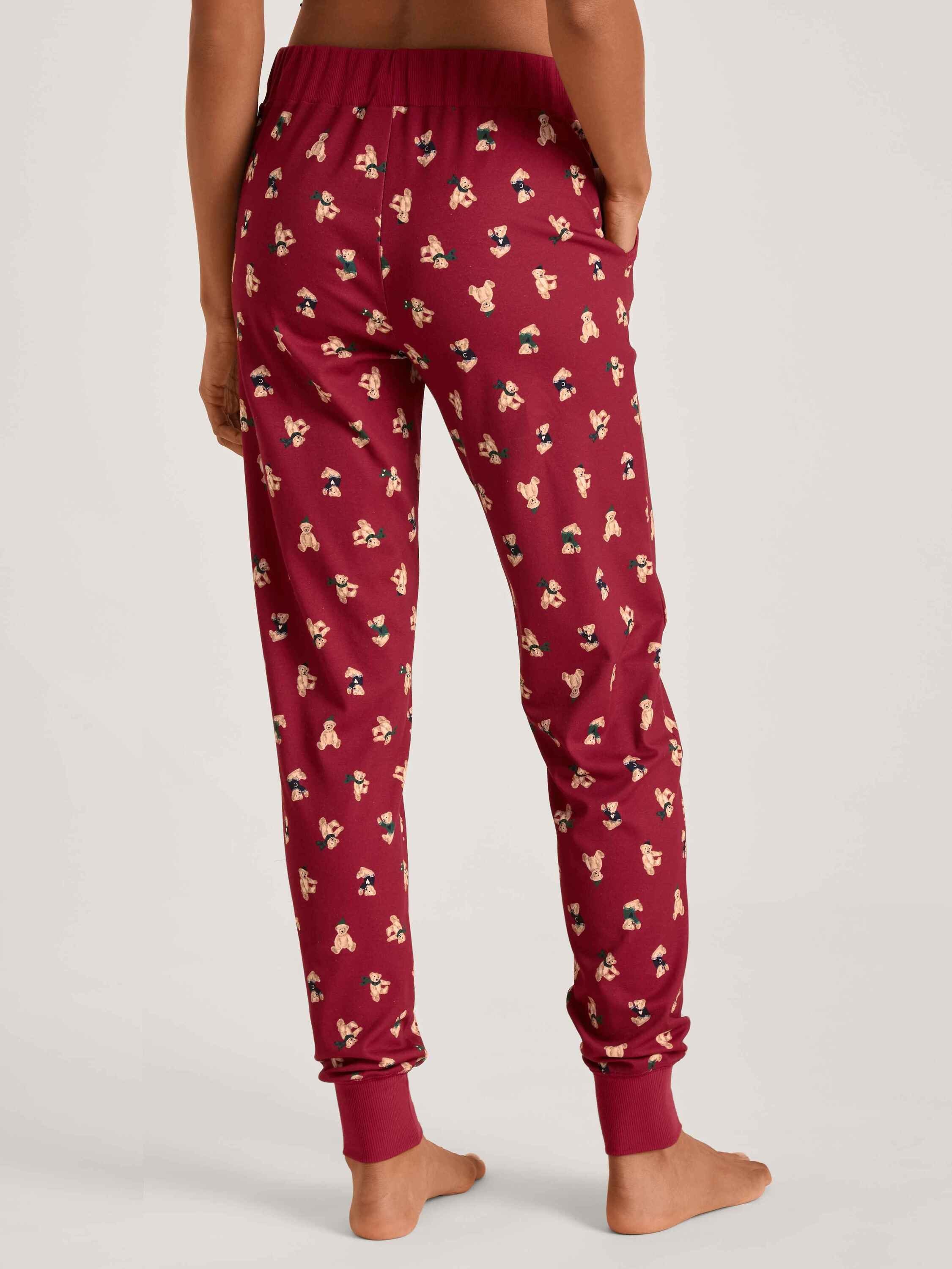 CALIDA Pyjamahose Pants mit (1-tlg) Bündchen