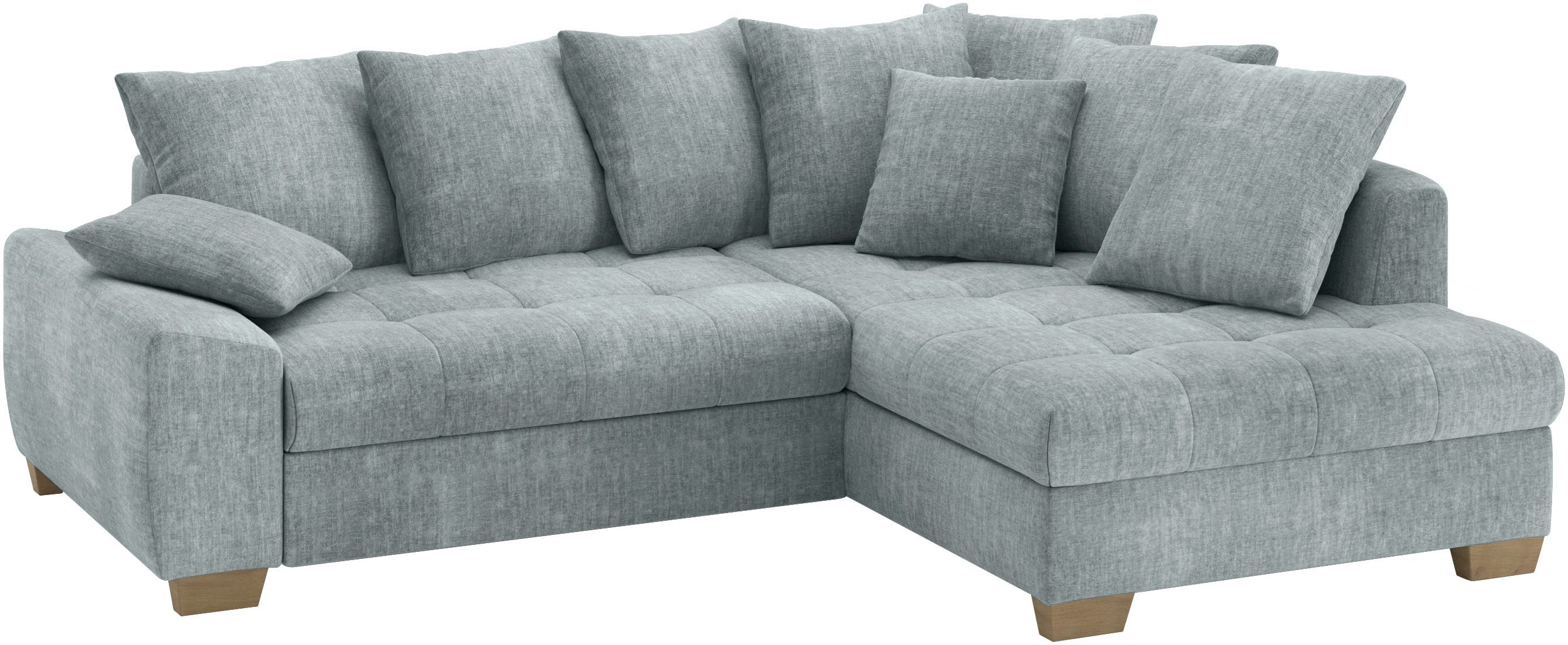 Mr. Couch Ecksofa "Nikita II, L-Form", Wahlweise mit Bettfunktion, Bettkast günstig online kaufen