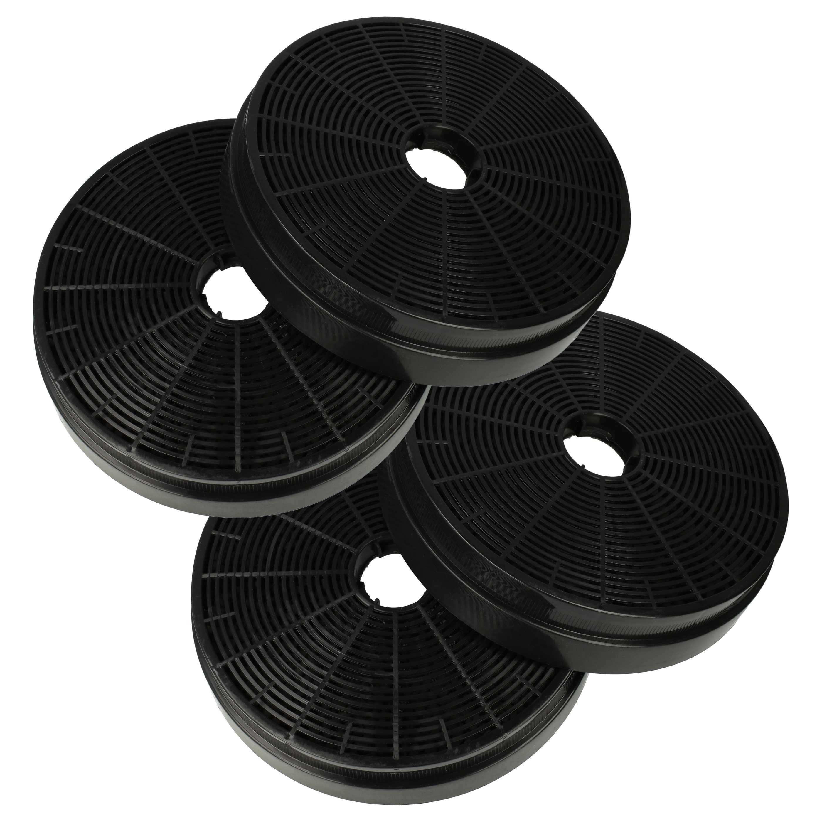 vhbw Aktivkohlefilter passend für Klarstein Mirage 90, Royal Flush Eco 90, Zarah, Royal, Zubehör für Klarstein Mirage 90 Royal Flush Eco 90 Zarah Royal Flush Eco Zola Zelda