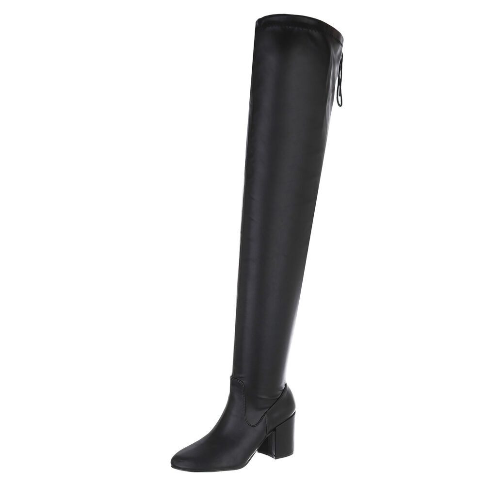 Ital-Design Damen Party & Clubwear Overkneestiefel günstig online kaufen