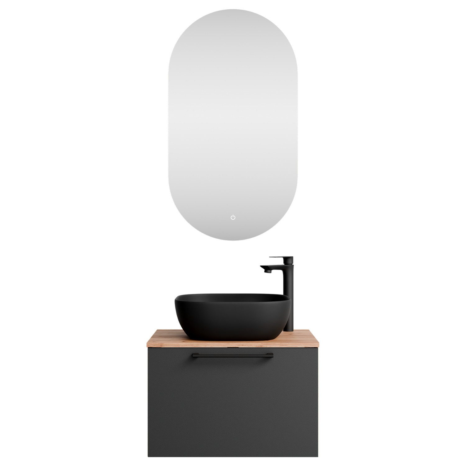 Planetmöbel Badmöbel-Set Astra, (Waschbeckenunterschrank, 3-St., Badezimmer günstig online kaufen