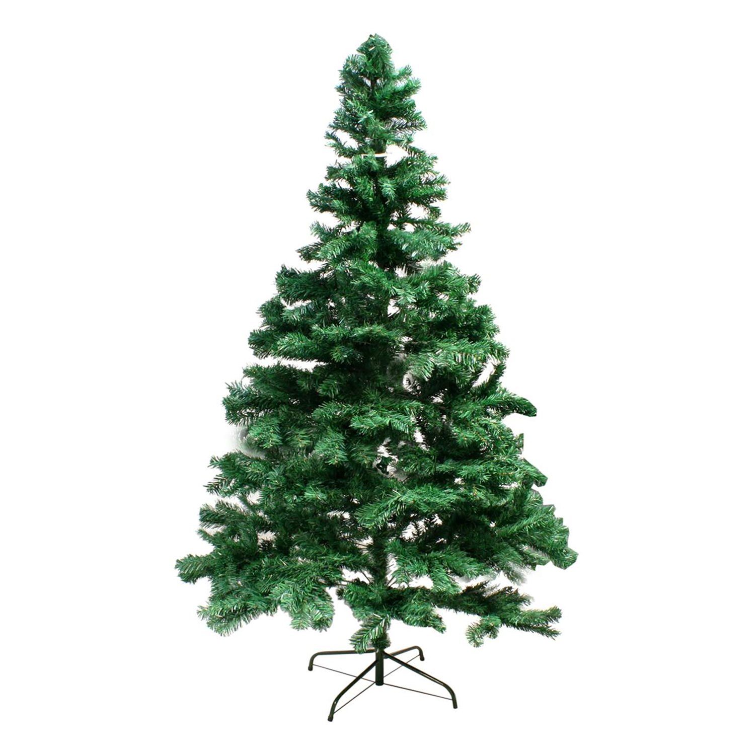 Mojawo Künstlicher Weihnachtsbaum Weihnachtsbaum 150 cm Ständer grün inkl