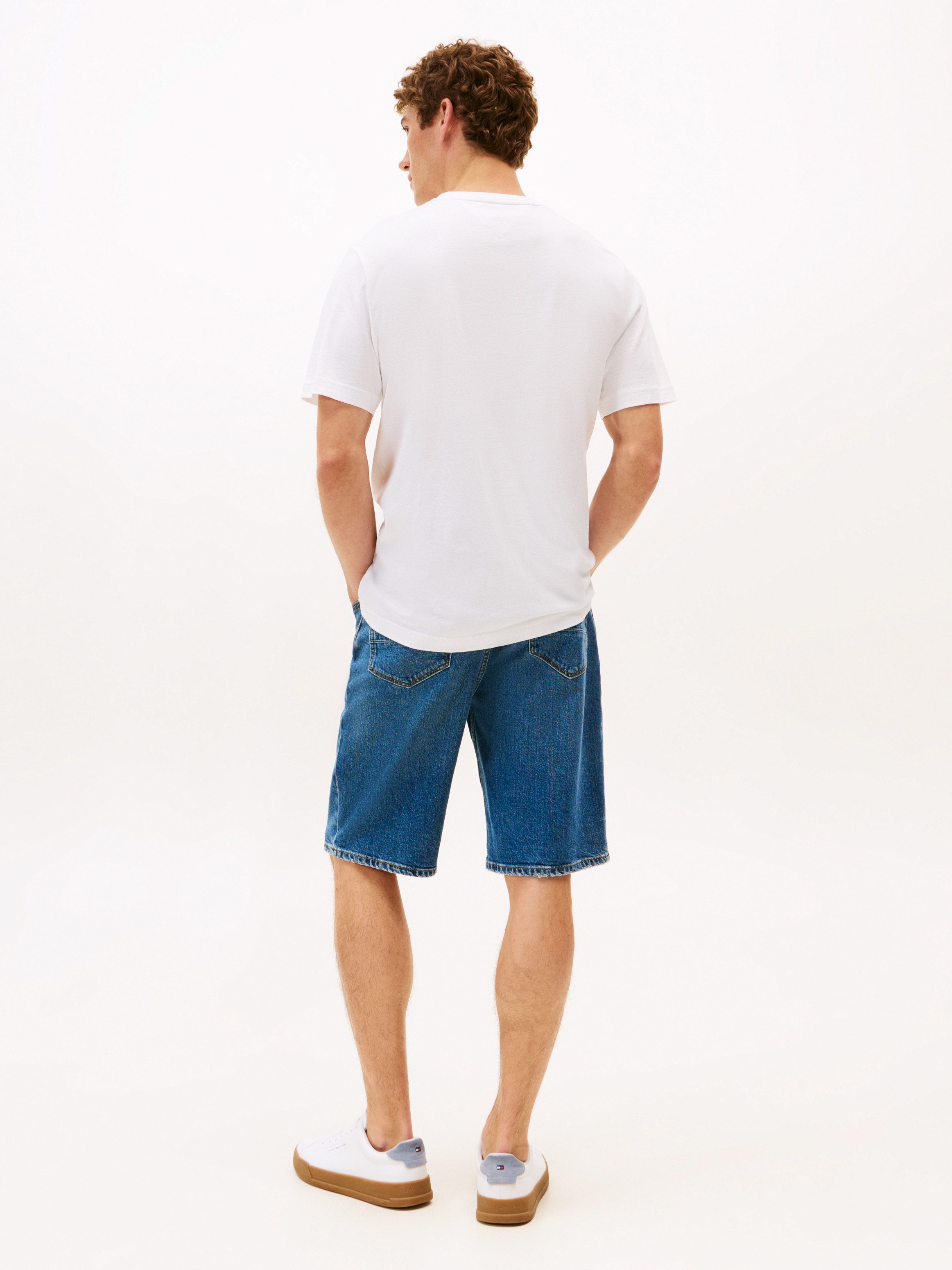 Tommy Hilfiger T-Shirt HILFIGER CHEST INSERT – Bild 5 von 5