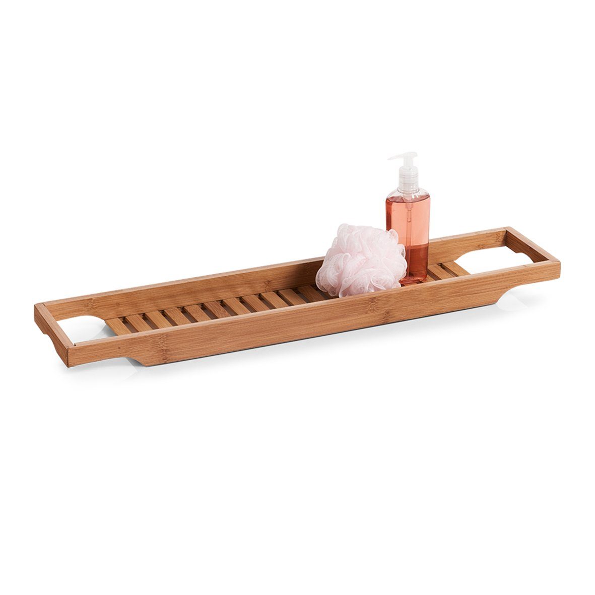 Zeller Present Badewanne nablage, Bambus, 70 x 14,3 x 4,5 cm