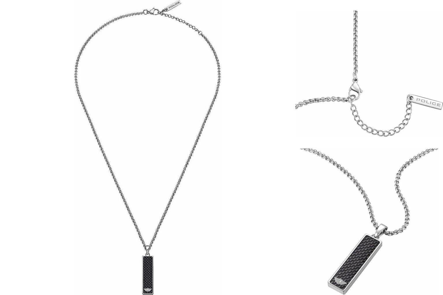 Police Edelstahlkette Police Herrenhalsb...