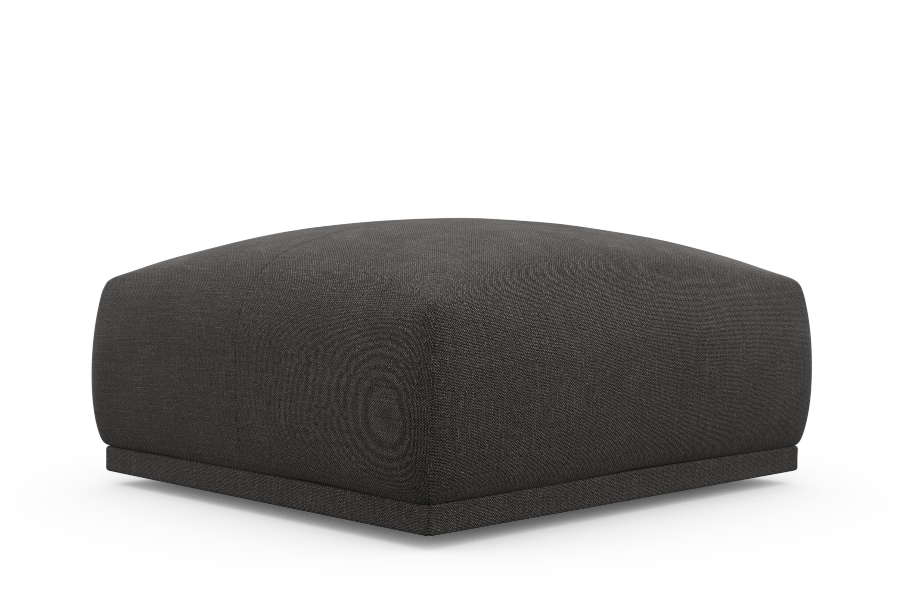 TRENDMANUFAKTUR Hocker Braga, mit hochwertigem Kaltschaum, günstig online kaufen