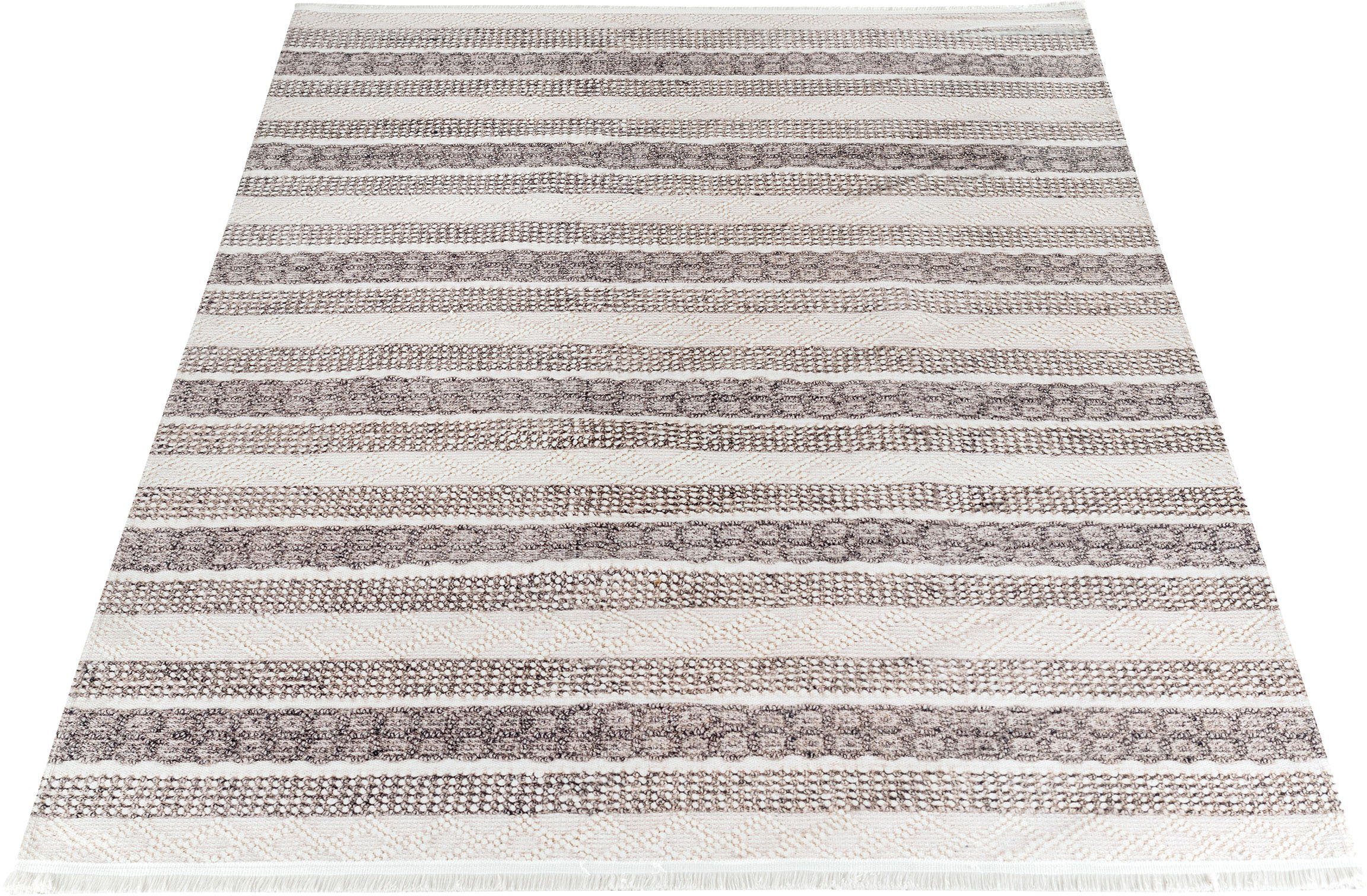 Teppich EFE Flachwebteppich, Höhe: Sehrazat, 5 1030, Scandi Wohnzimmer, rechteckig, mm, Style