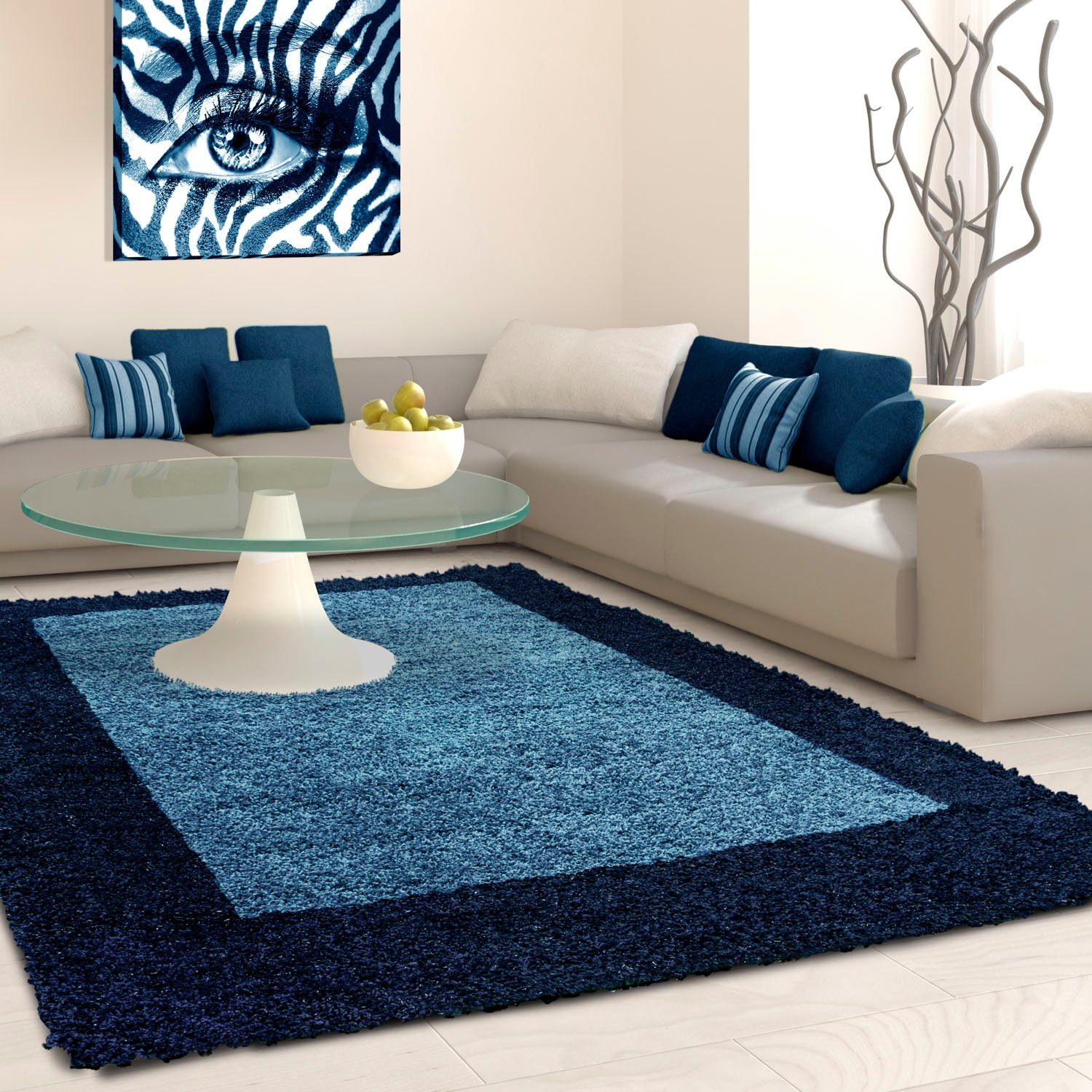 Ayyildiz Teppiche Hochflor-Teppich »Life Shaggy 1503«, rechteckig, 30 mm Hö günstig online kaufen