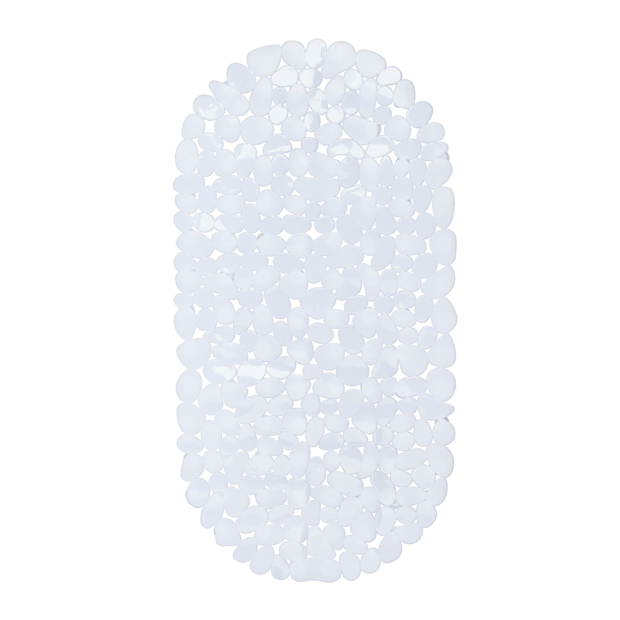 Relaxdays Badewanneneinlage Steinoptik Grau - Antirutschmatte Mit Saugnäpfen