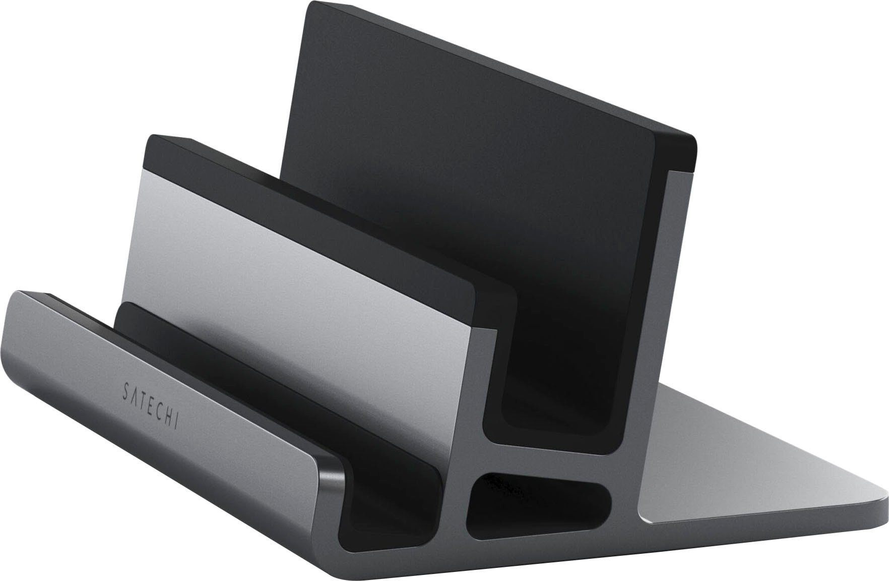 Satechi Halterung Dual Vertical Laptop Stand, (bis 15 Zoll)