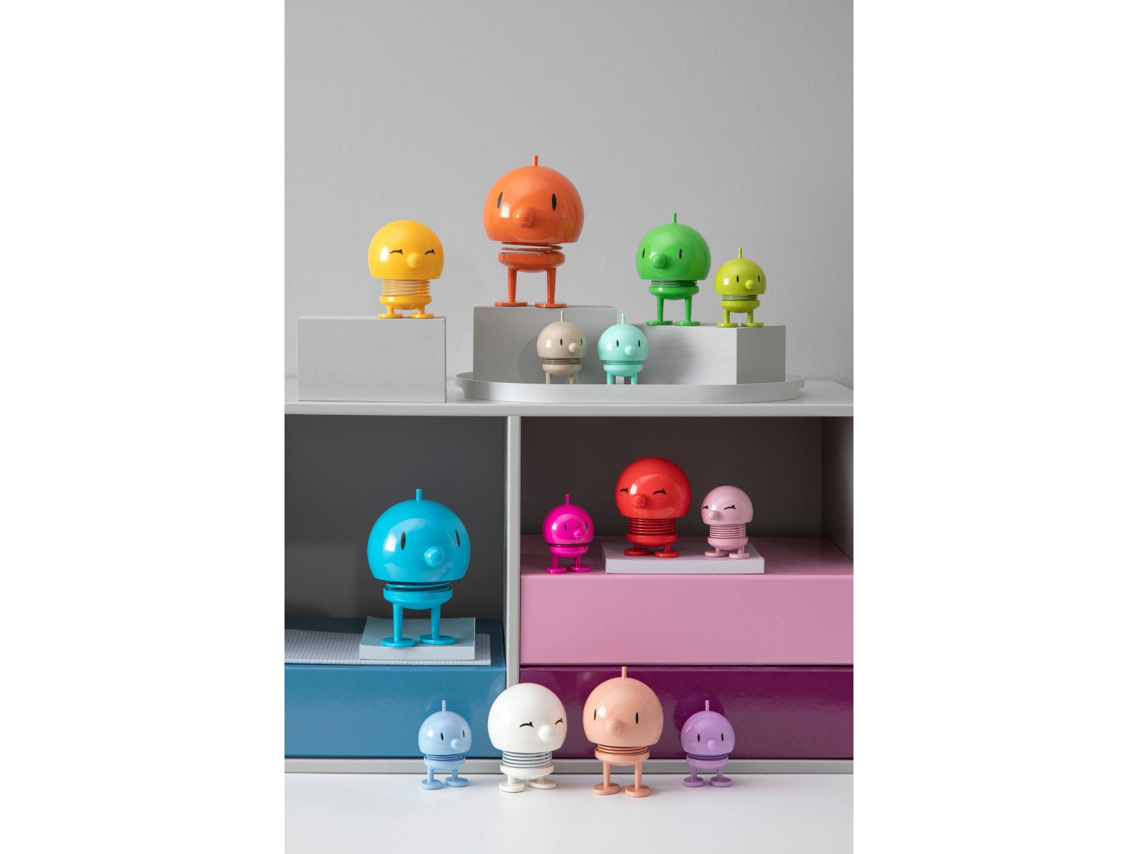 HOPTIMIST Dekofigur Bumble S Pink 7,6cm – Bild 5 von 5