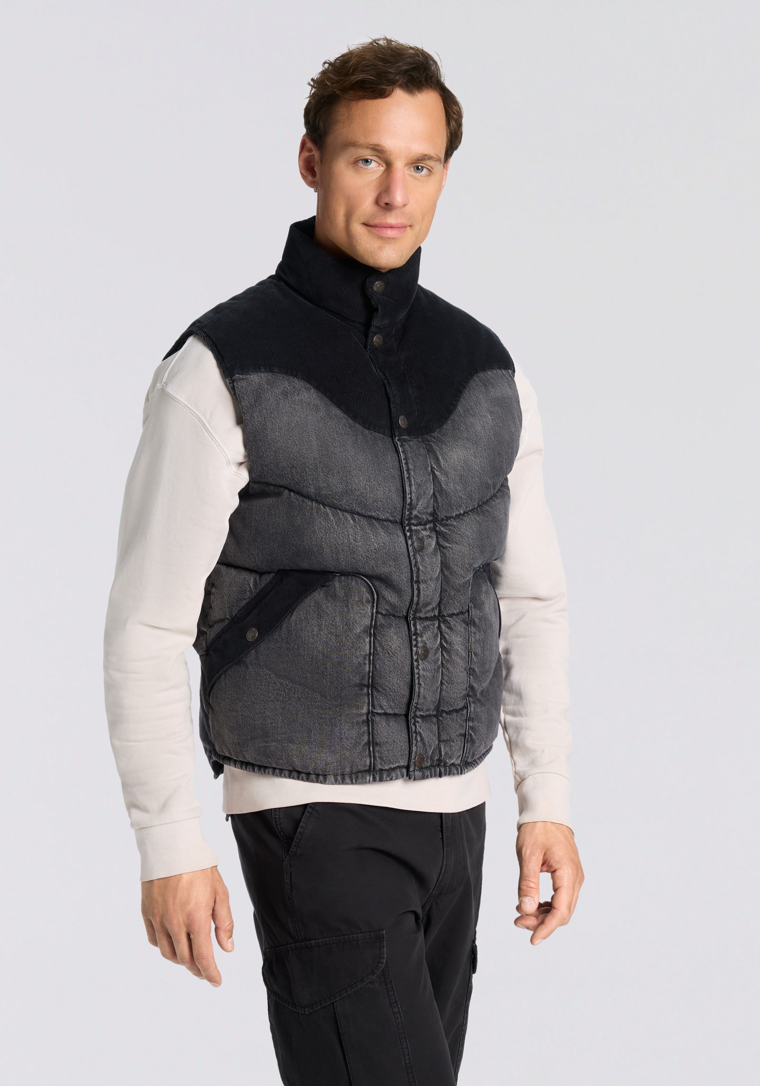 Levi's® Steppweste Westernstyle