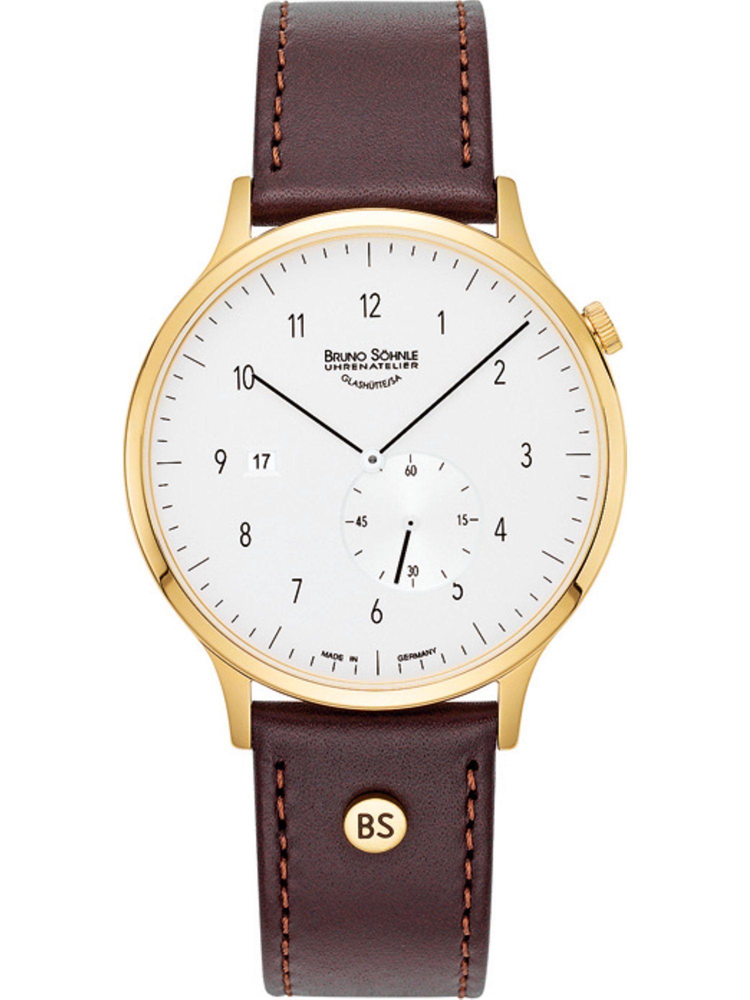 BRUNO SÖHNLE Quarzuhr Bruno Unisex-Uhren Quarz Söhnle Analog