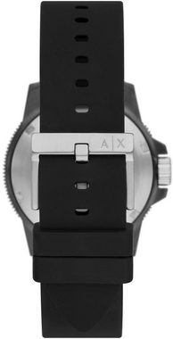 ARMANI EXCHANGE Quarzuhr AX7136SET, (Set, 3-tlg., mit 2 Wechsellünetten), Armbanduhr, Herrenuhr, ideal auch als Geschenk, analog
