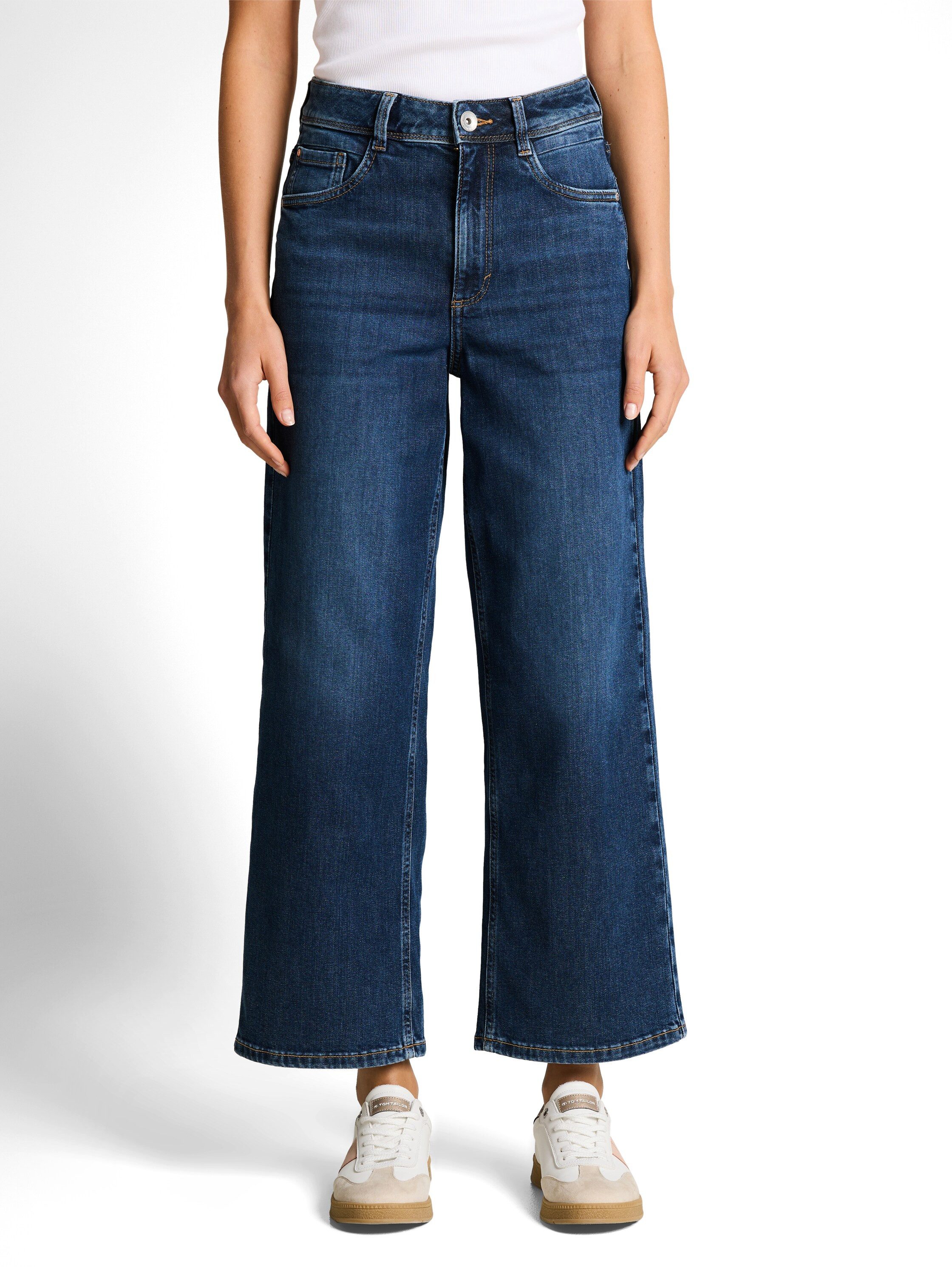 TOM TAILOR High-waist-Jeans NELMA im Five-Pocket Style günstig online kaufen