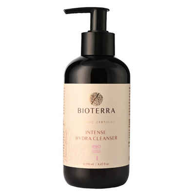 BIOTERRA Gesichtsreinigungsgel Bio Intensiv Feuchtigkeits Gesichtsreiniger 250ml für trockene Haut, 1-tlg., 250 ml, reinigt Porentief, feuchtigkeitsspendend, antibakteriell