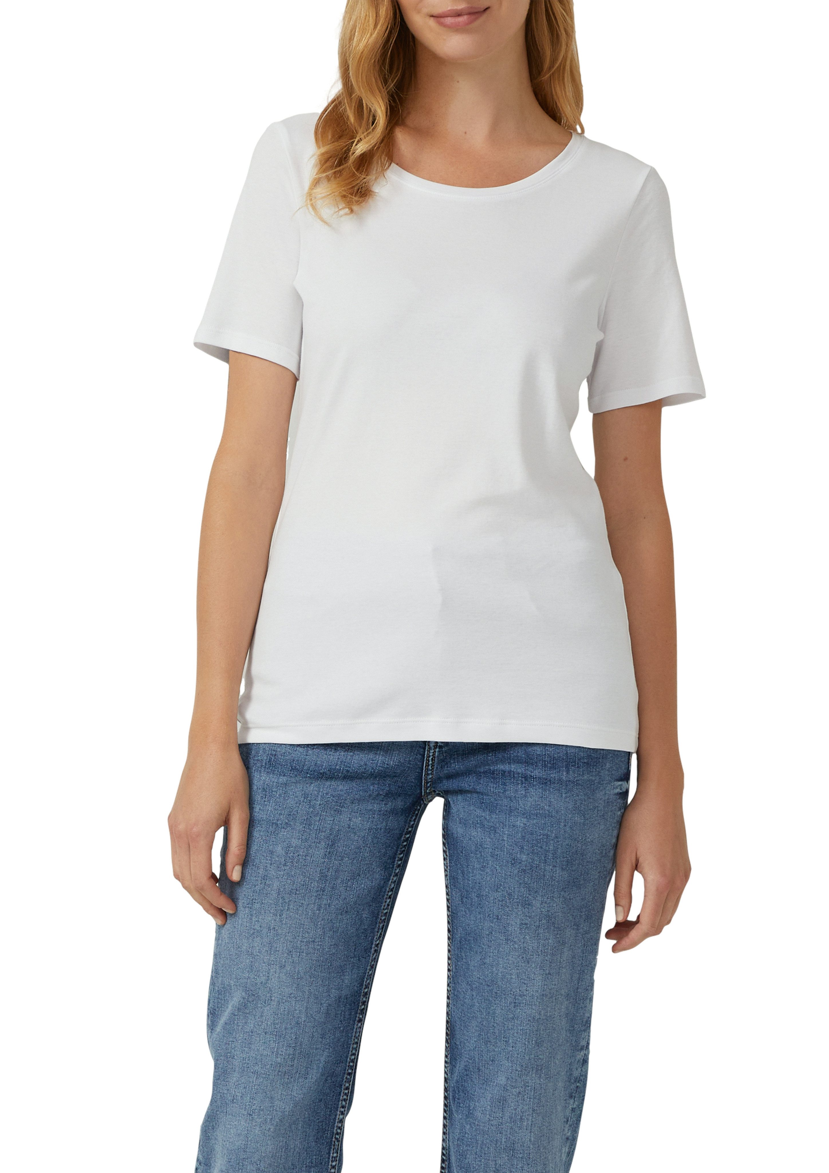 s.Oliver T-Shirt (2-tlg) aus Interlockjersey im 2er-Pack günstig online kaufen