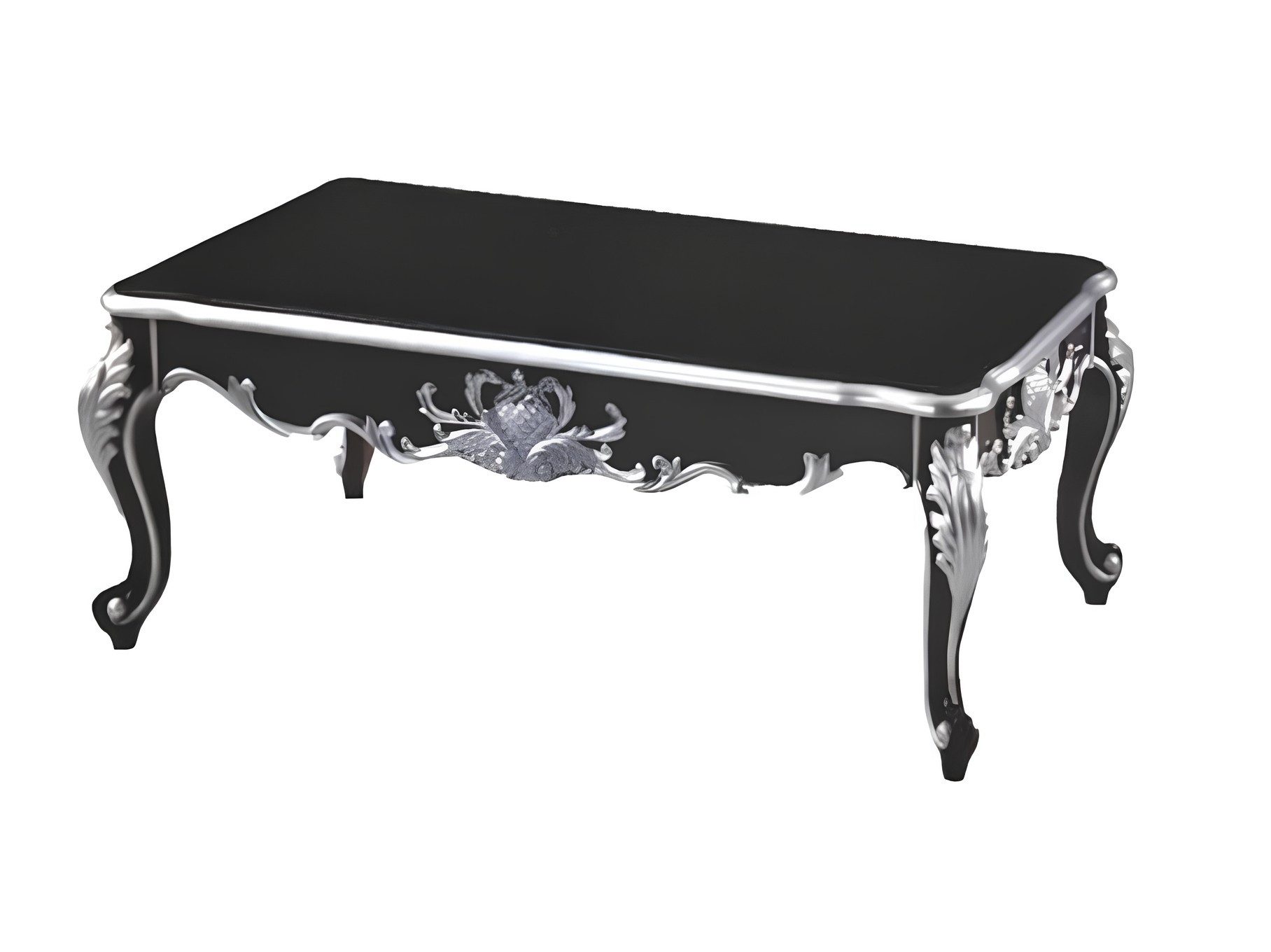 JVmoebel Couchtisch Eleganter Barock-Rokoko Beistelltisch für Sofa und Couch, Made in Europa