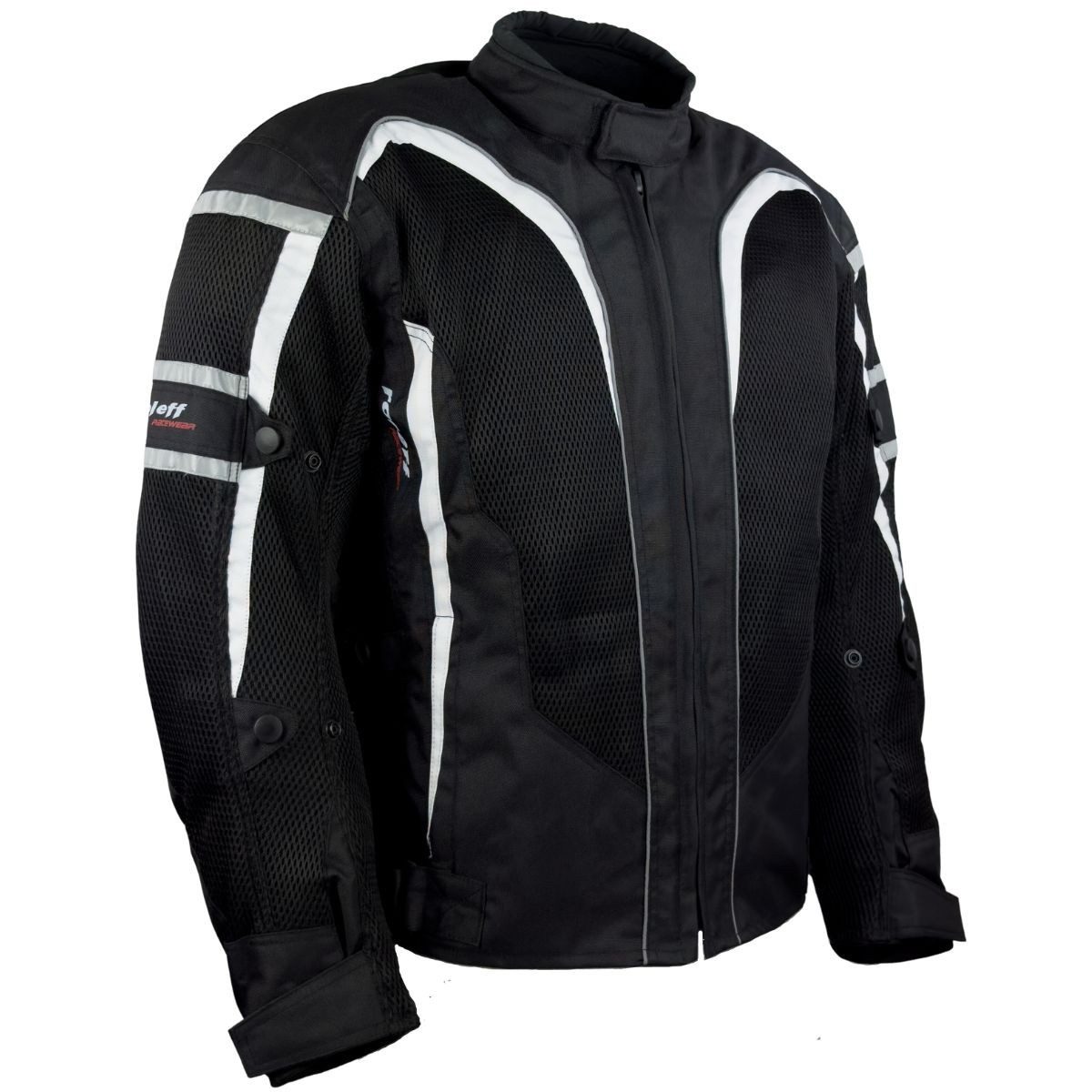 roleff Motorradjacke RO607 Sommerjacke - leichte Meshjacke, atmungsaktiv & sicher auch in großen Größen