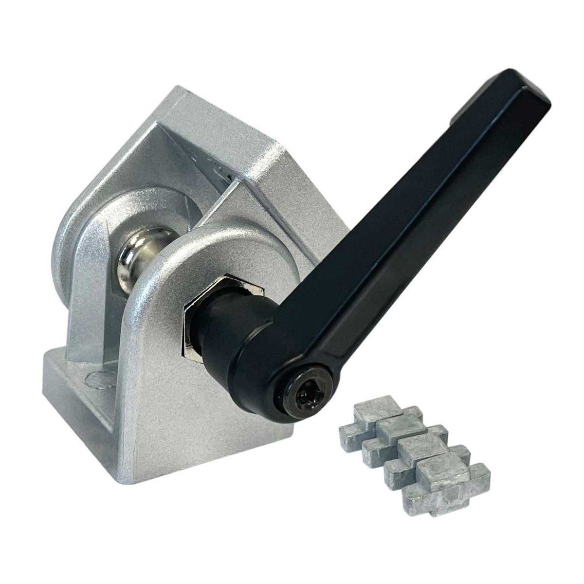 Profil 10x Gelenk 40 Nut 8 Aluminium 40x40 Klemmhebel
